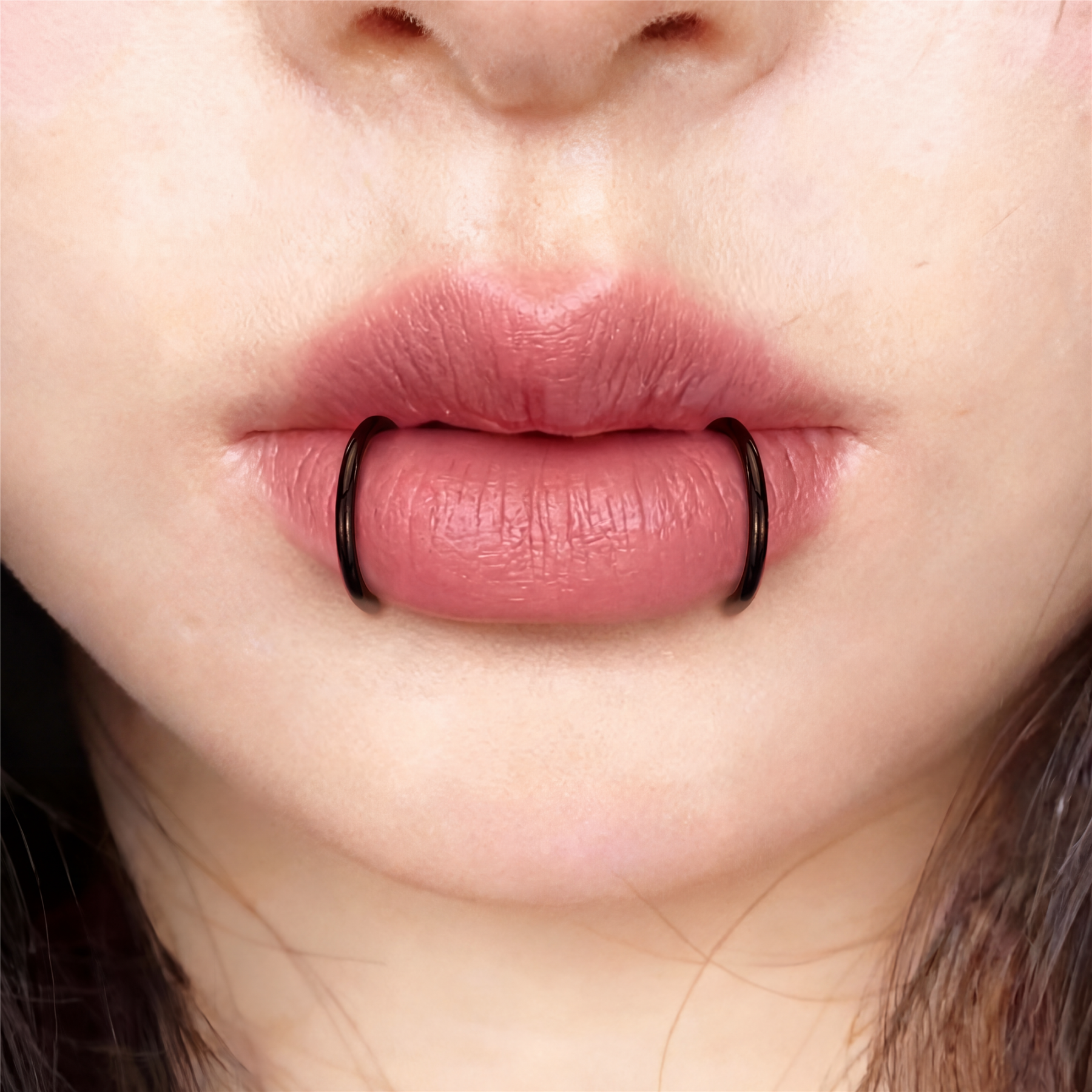 Minimalist Snake Bite Lip Rings — Subtle Edge, Bold Energy