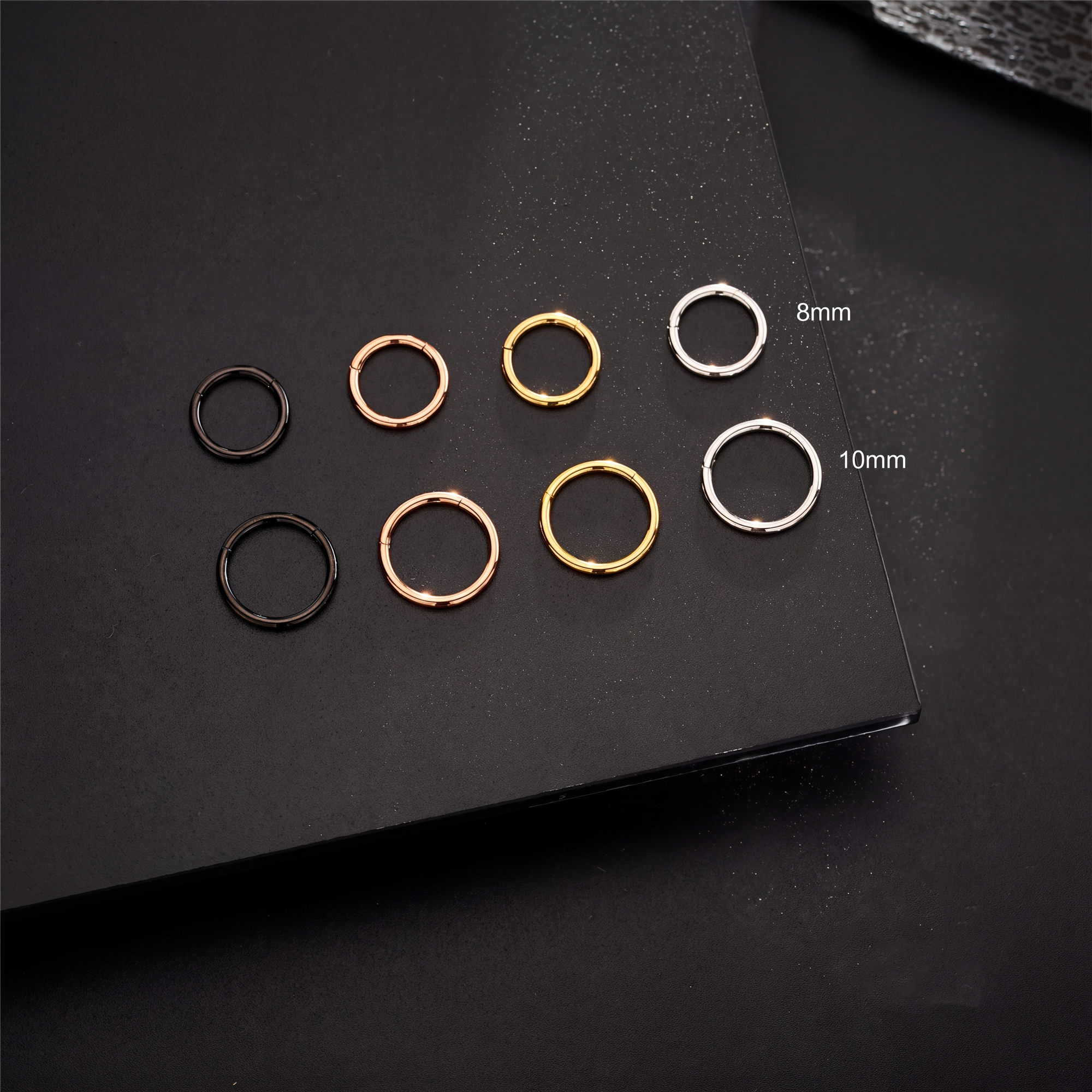 Minimalist Snake Bite Lip Rings — Subtle Edge, Bold Energy