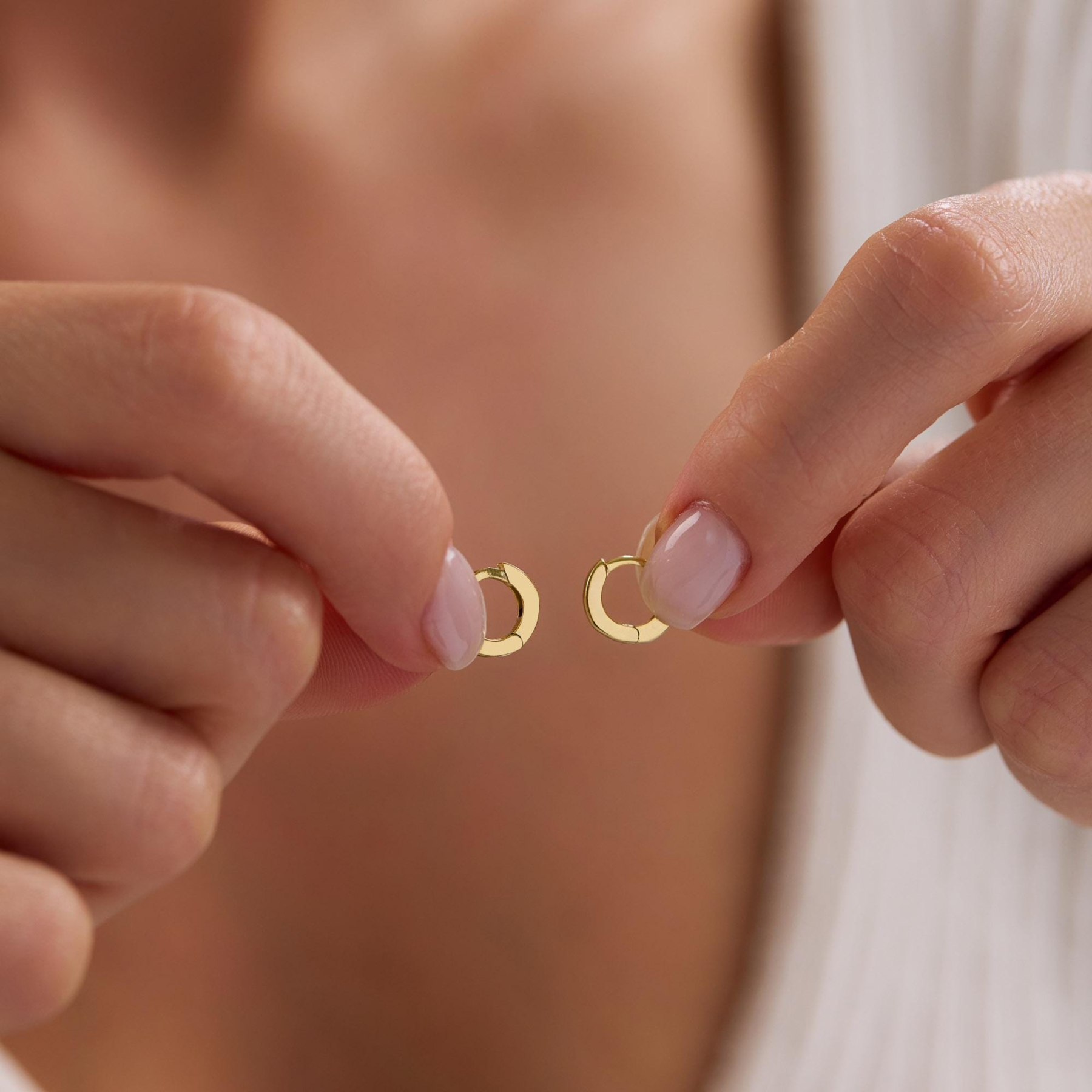 Minimal Mini Hoops — Tiny Shine for Every Day