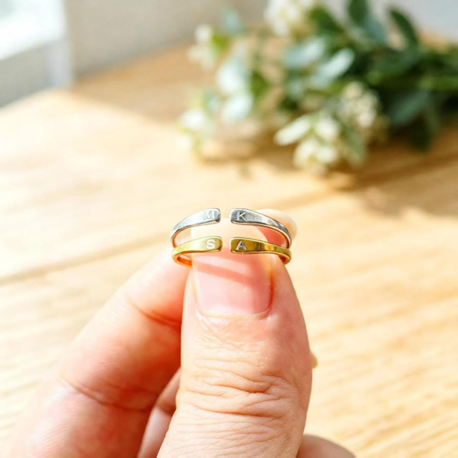 Personalized Initial Ring — A Little Letter, A Lot of Love
