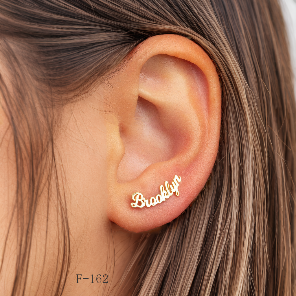 Personalized Name Earrings