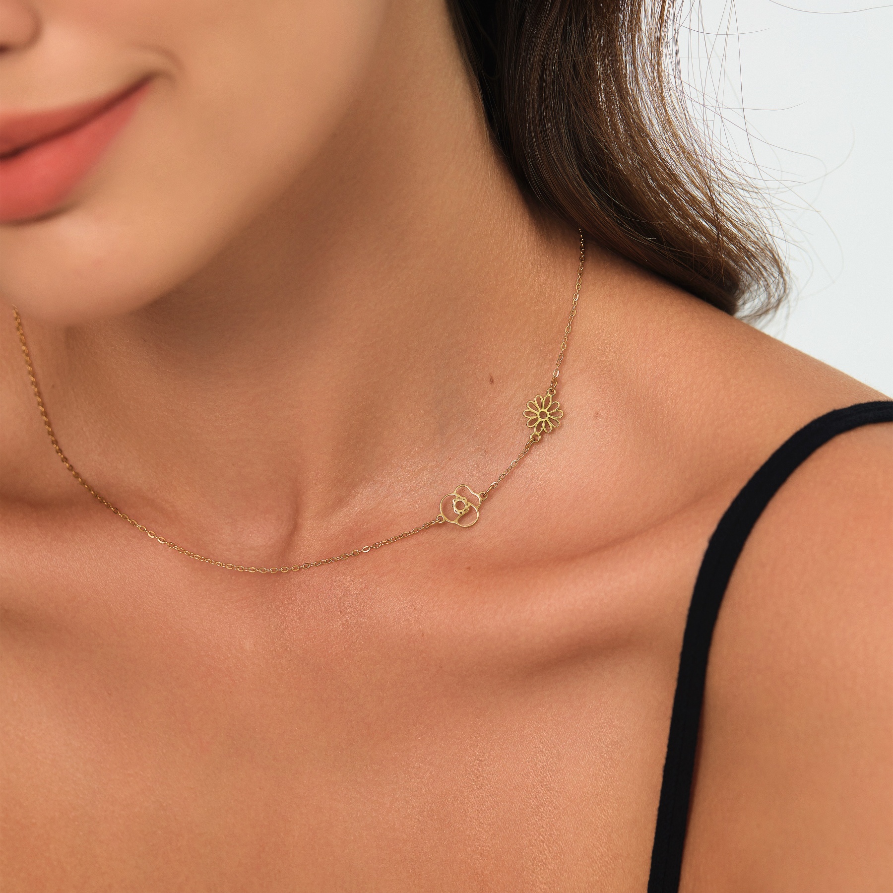 Personalized Birth Flower Necklace