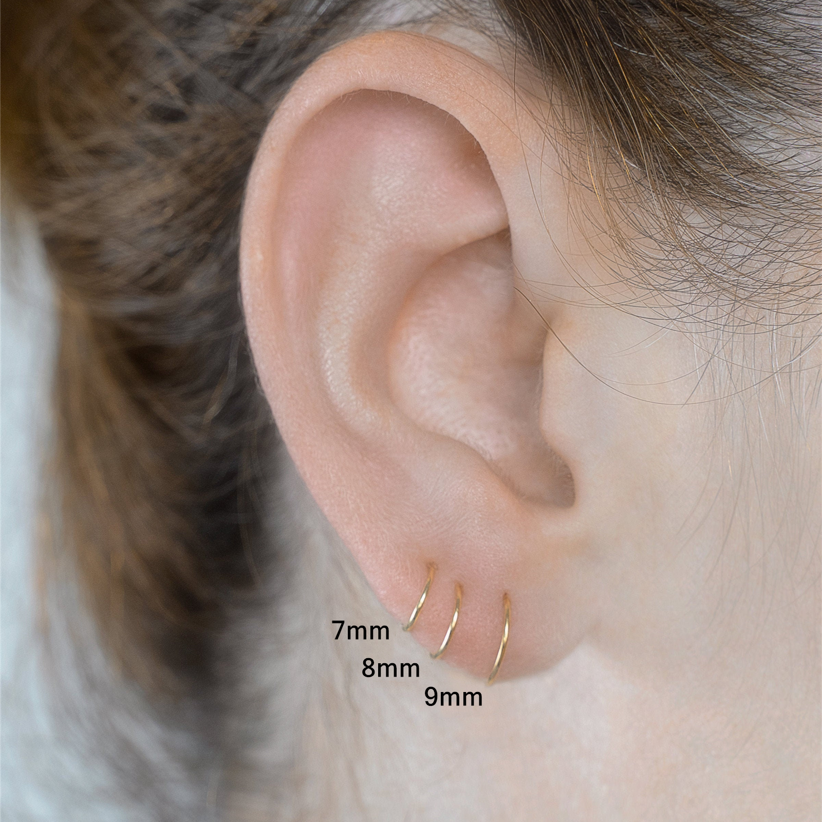 Hinged Clicker Nose Ring Earrings — Fine Lines, Endless Styling