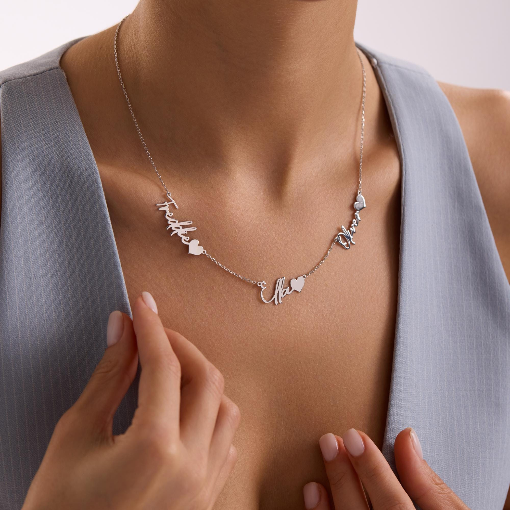 Personalized Family Name Necklace