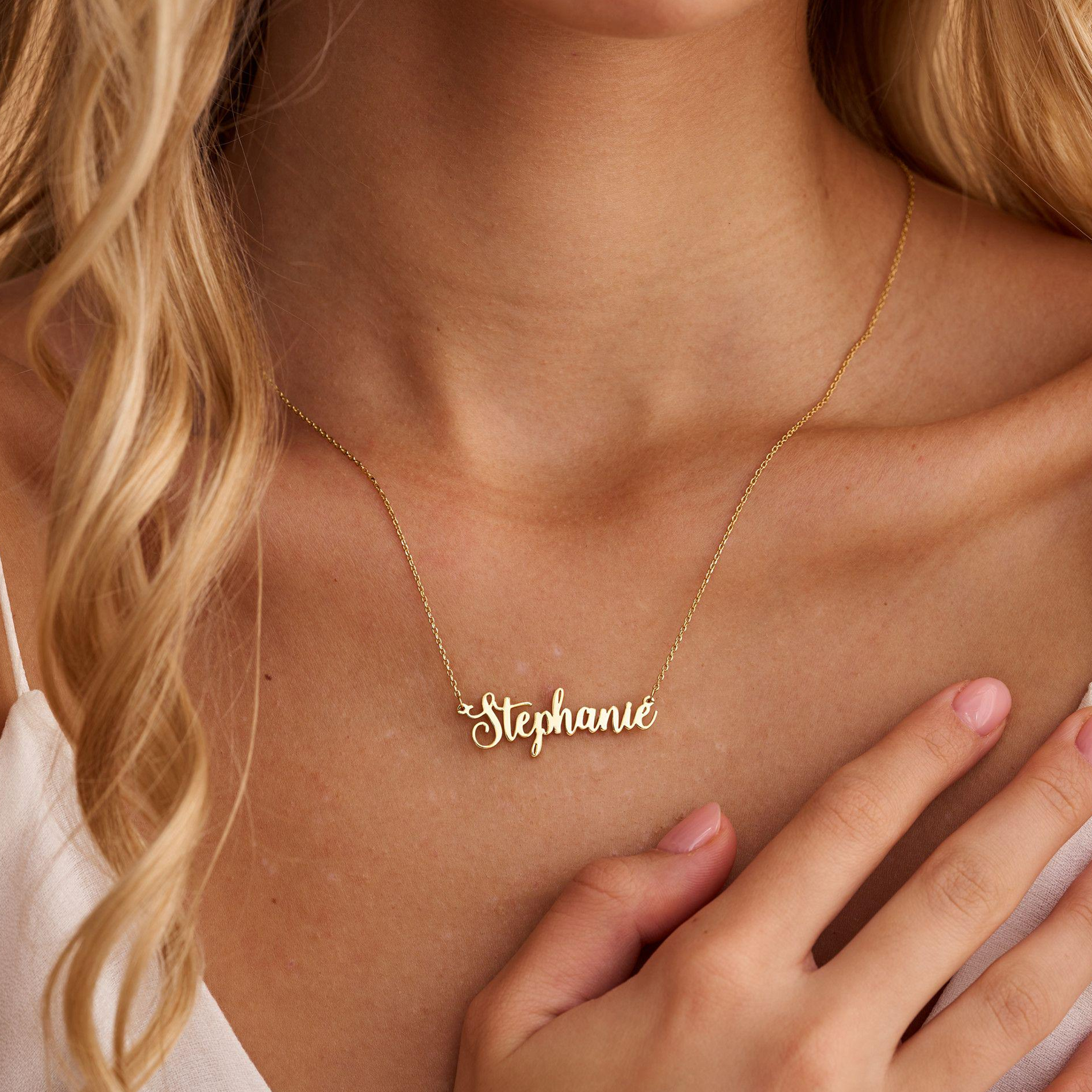 Personalized Minimalist Name Necklace