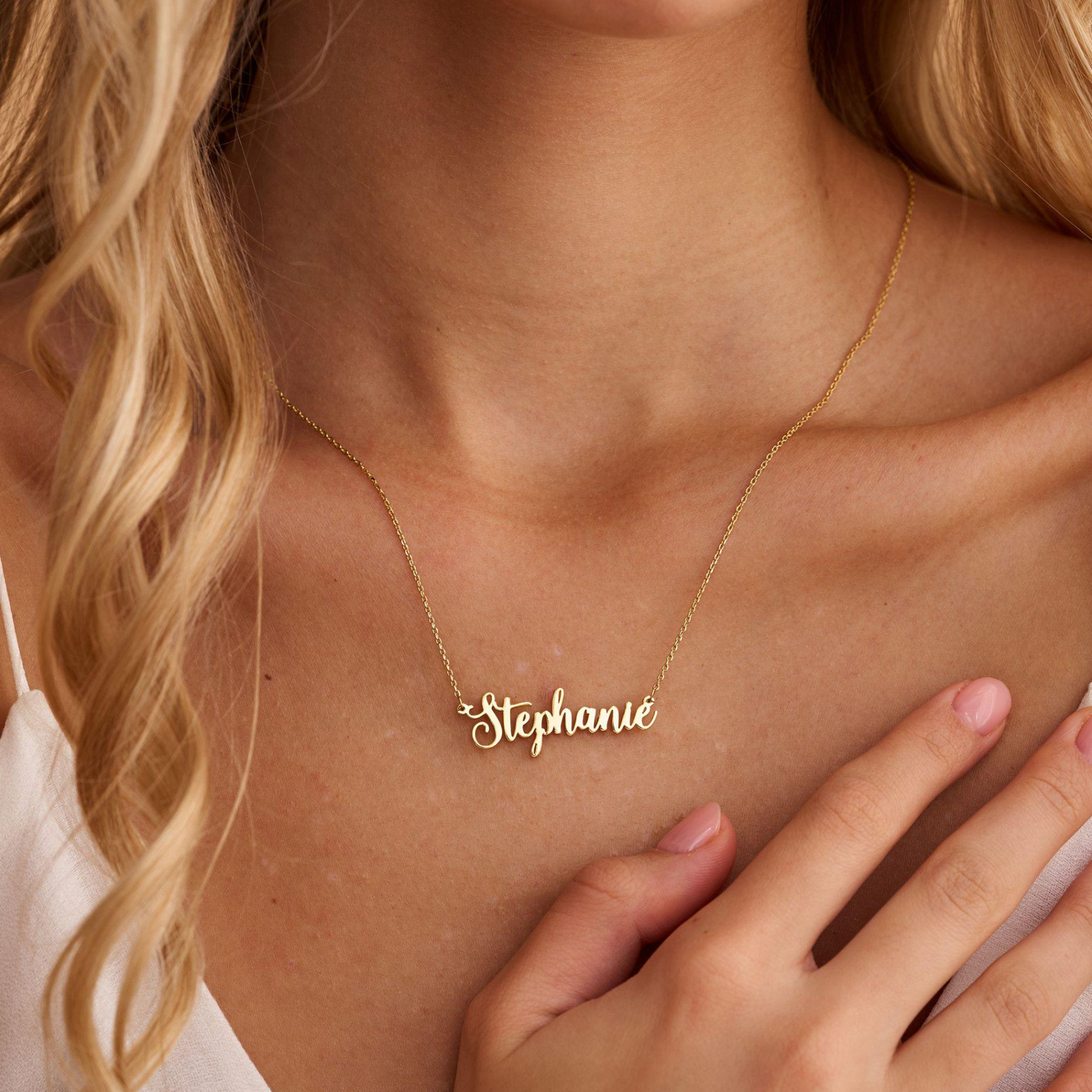 Personalized Minimalist Name Necklace