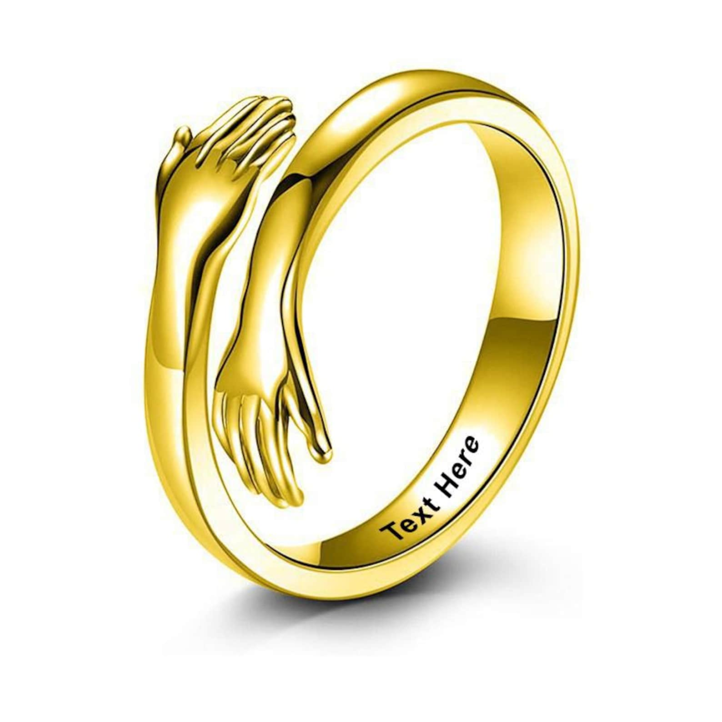 Personalised Hug Ring
