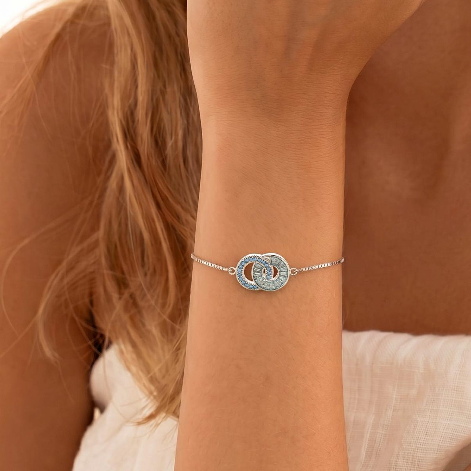 Sister Birthstone Bracelet — Forever Linked