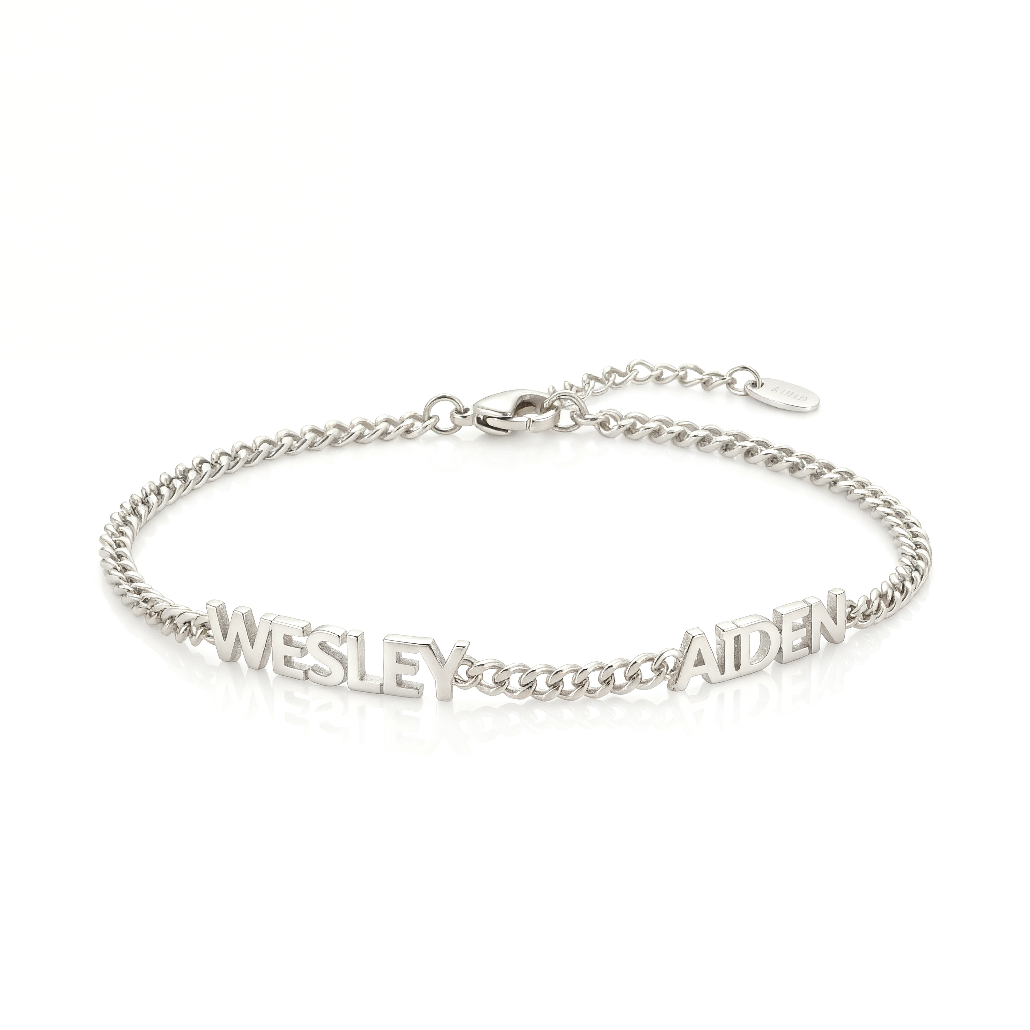 Cuban Link Name Bracelet 