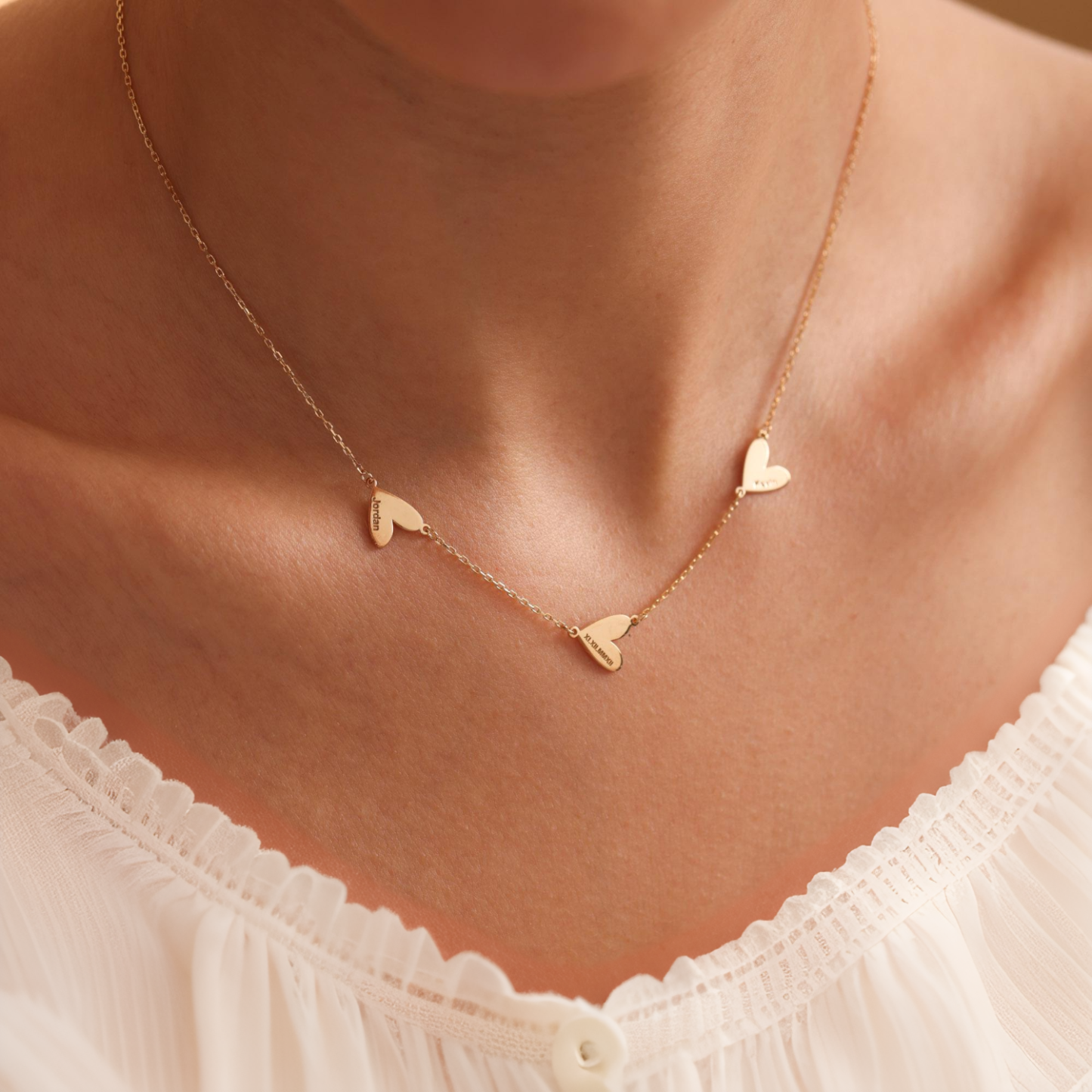 Personalized Heart Name Necklace