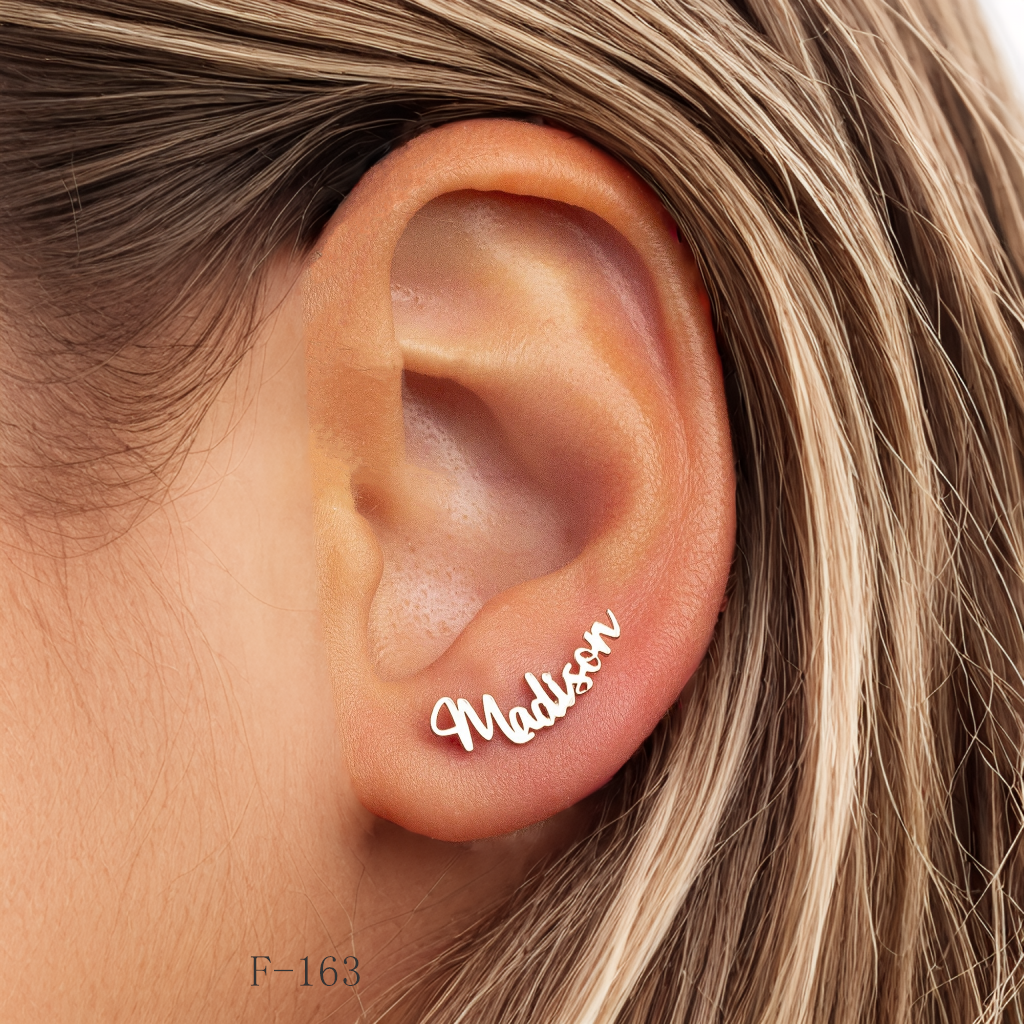 Personalized Name Earrings
