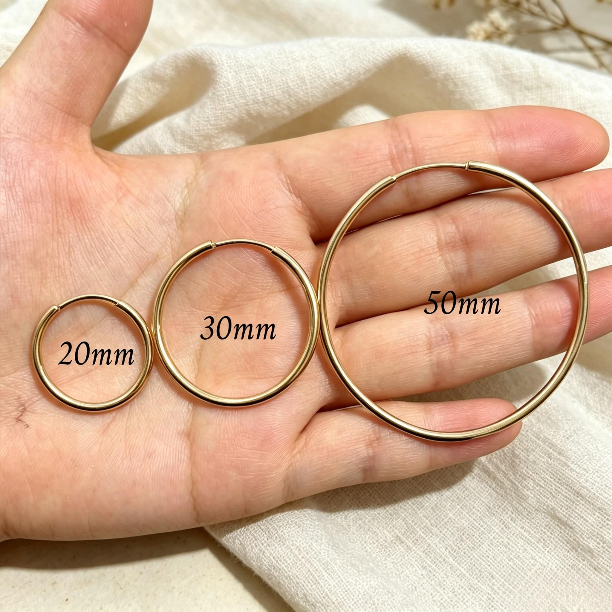 Large Hoop Earrings — Effortless Shine with a Bold Feel