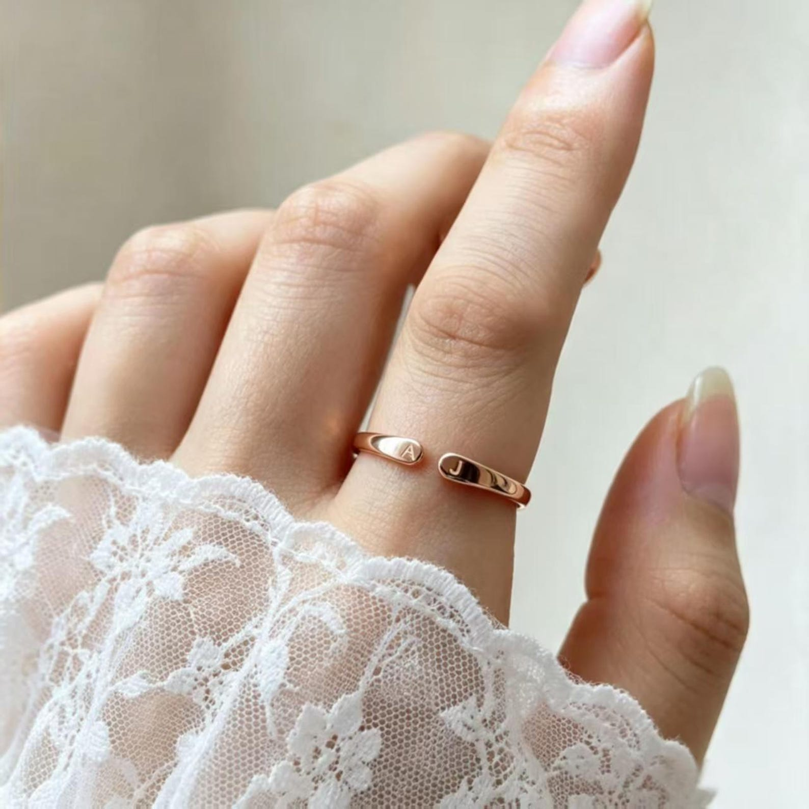 Personalized Initial Ring — A Little Letter, A Lot of Love
