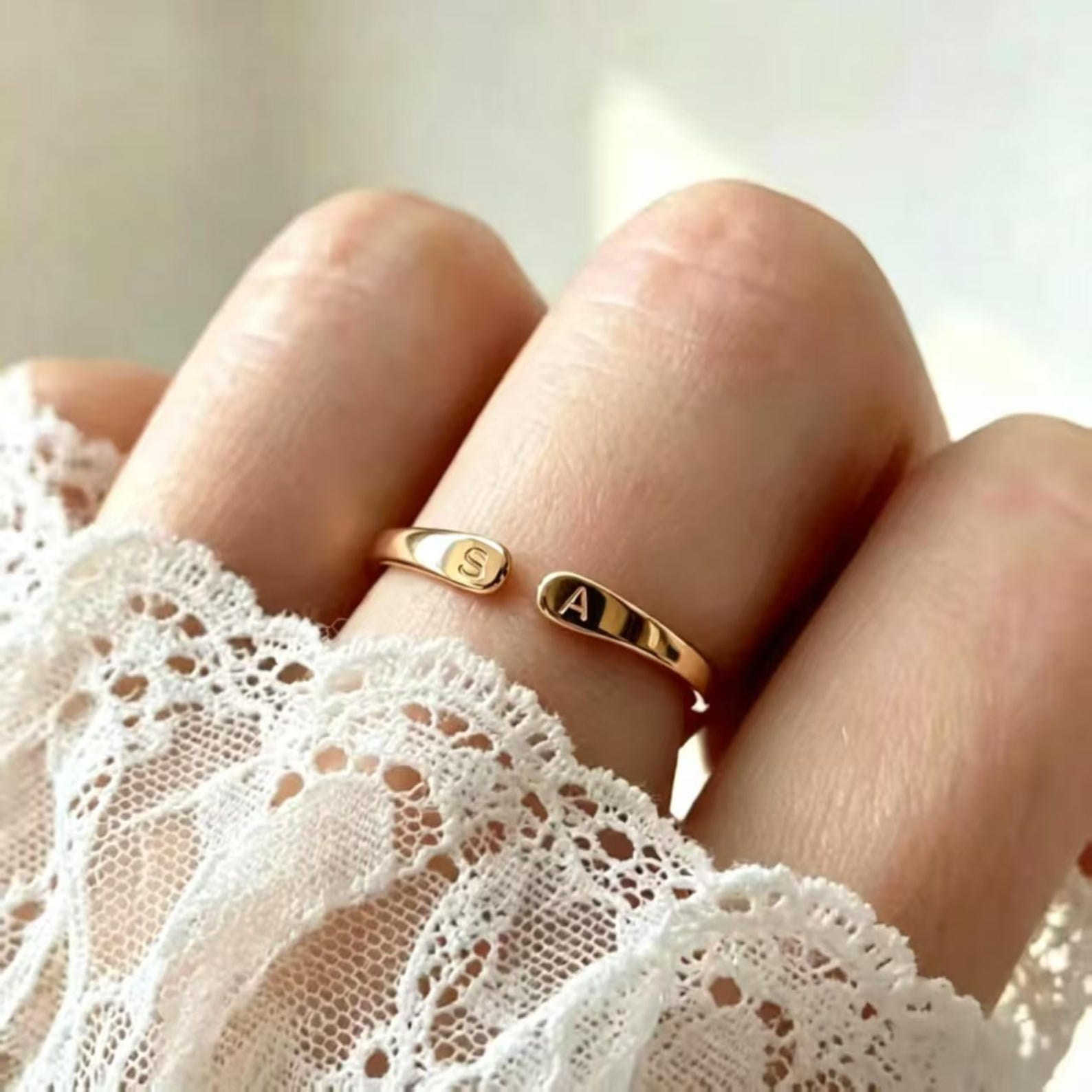 Personalized Initial Ring — A Little Letter, A Lot of Love