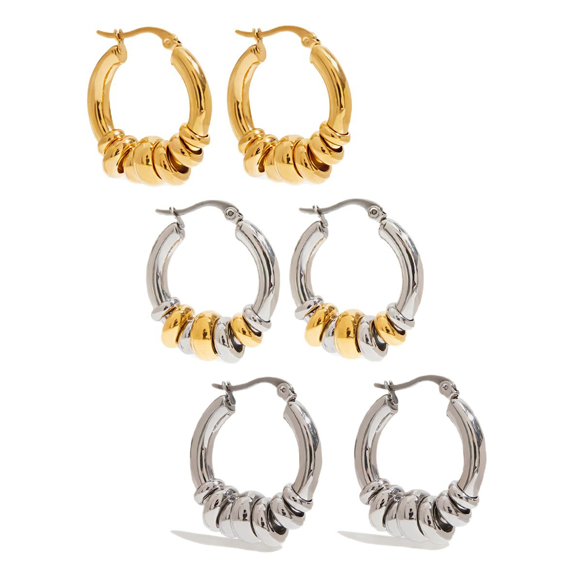 Chunky Hoop Earrings — Vintage Energy for Every Look