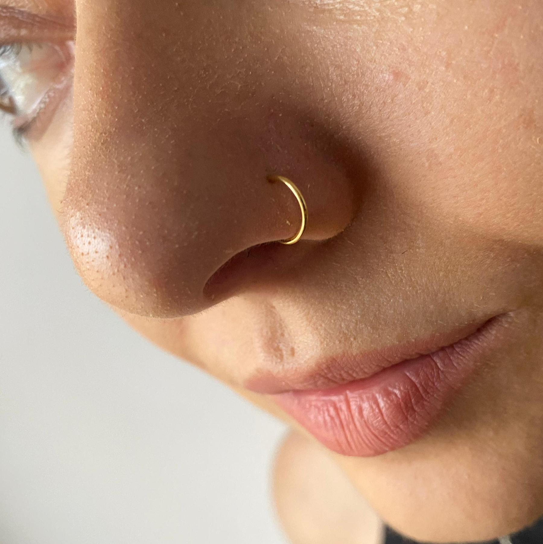 Hinged Clicker Nose Ring Earrings — Fine Lines, Endless Styling