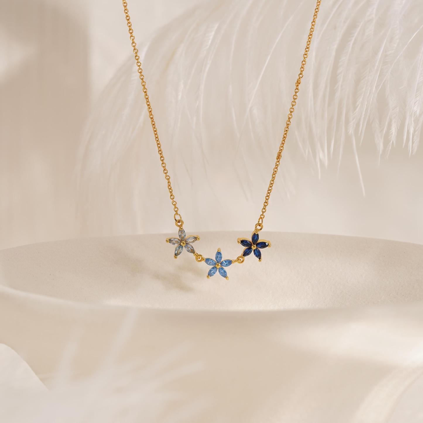 Personalized Family Birthstone Necklace–Forever in Bloom