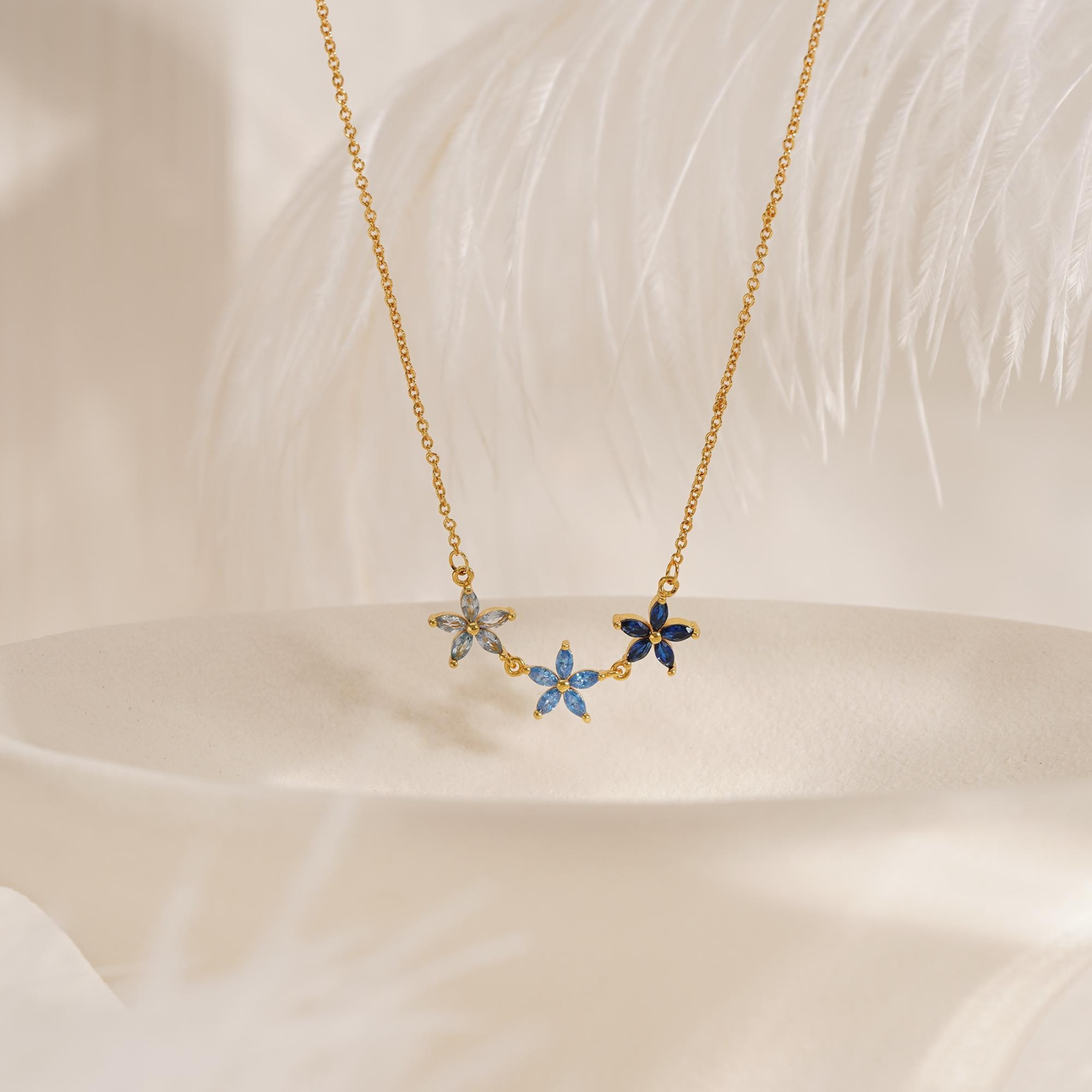 Personalized Family Birthstone Necklace–Forever in Bloom