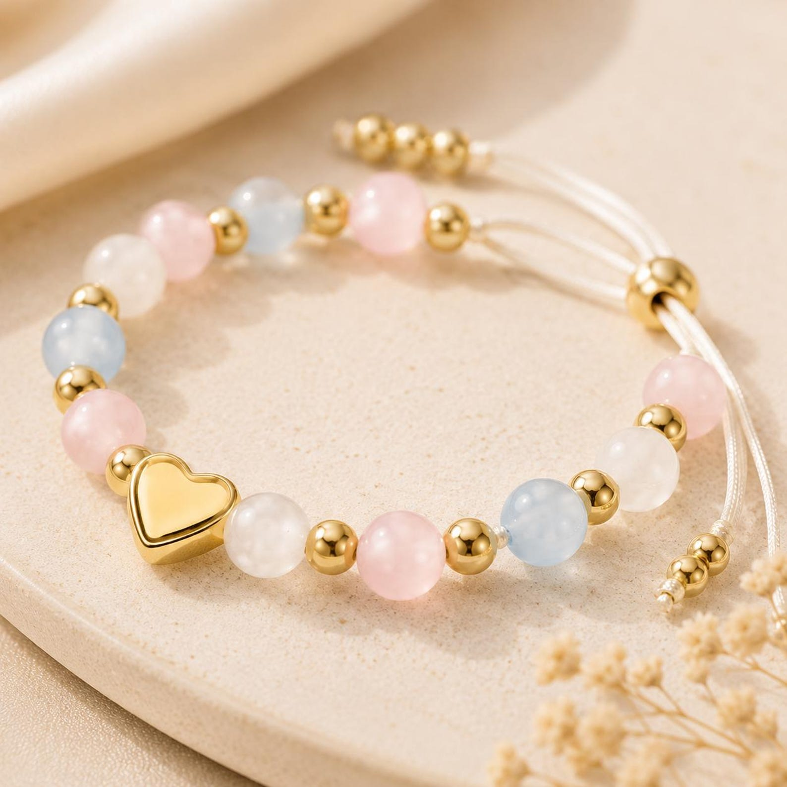 Crystal Bracelet — Soft Luck Around Your Wrist