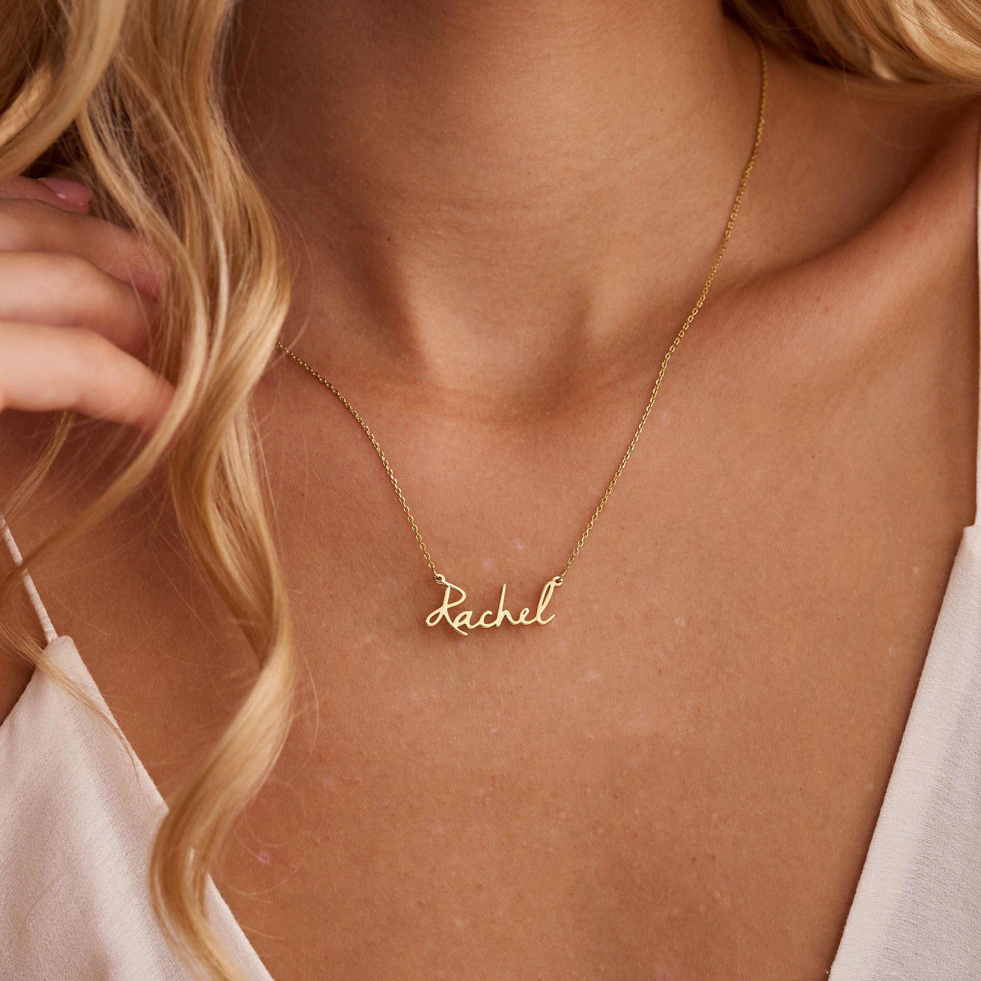 Personalized Minimalist Name Necklace