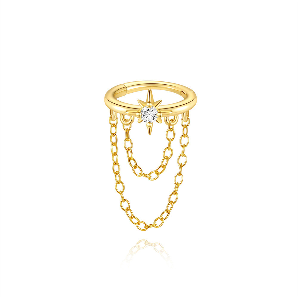 Star Double Chain Earrings — A Little Light, A Lot of Style