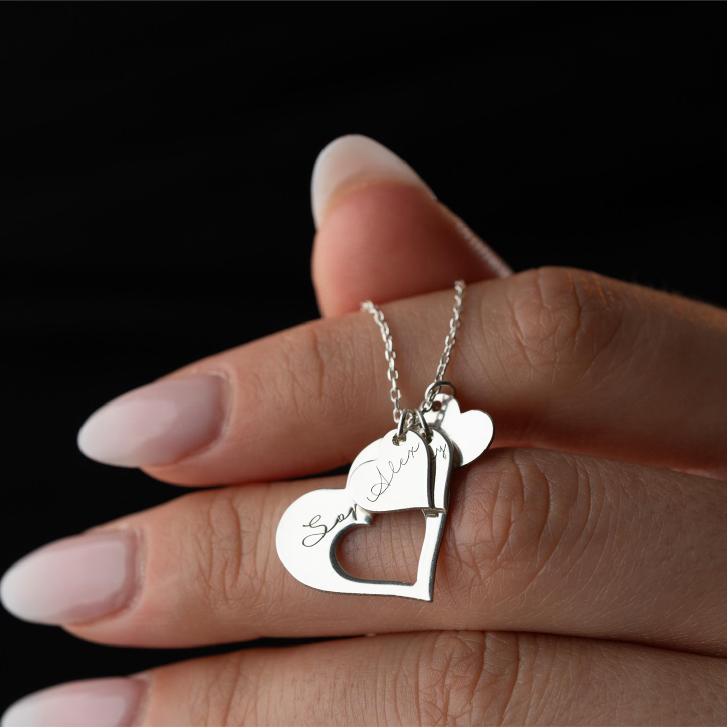Family Heart Necklace