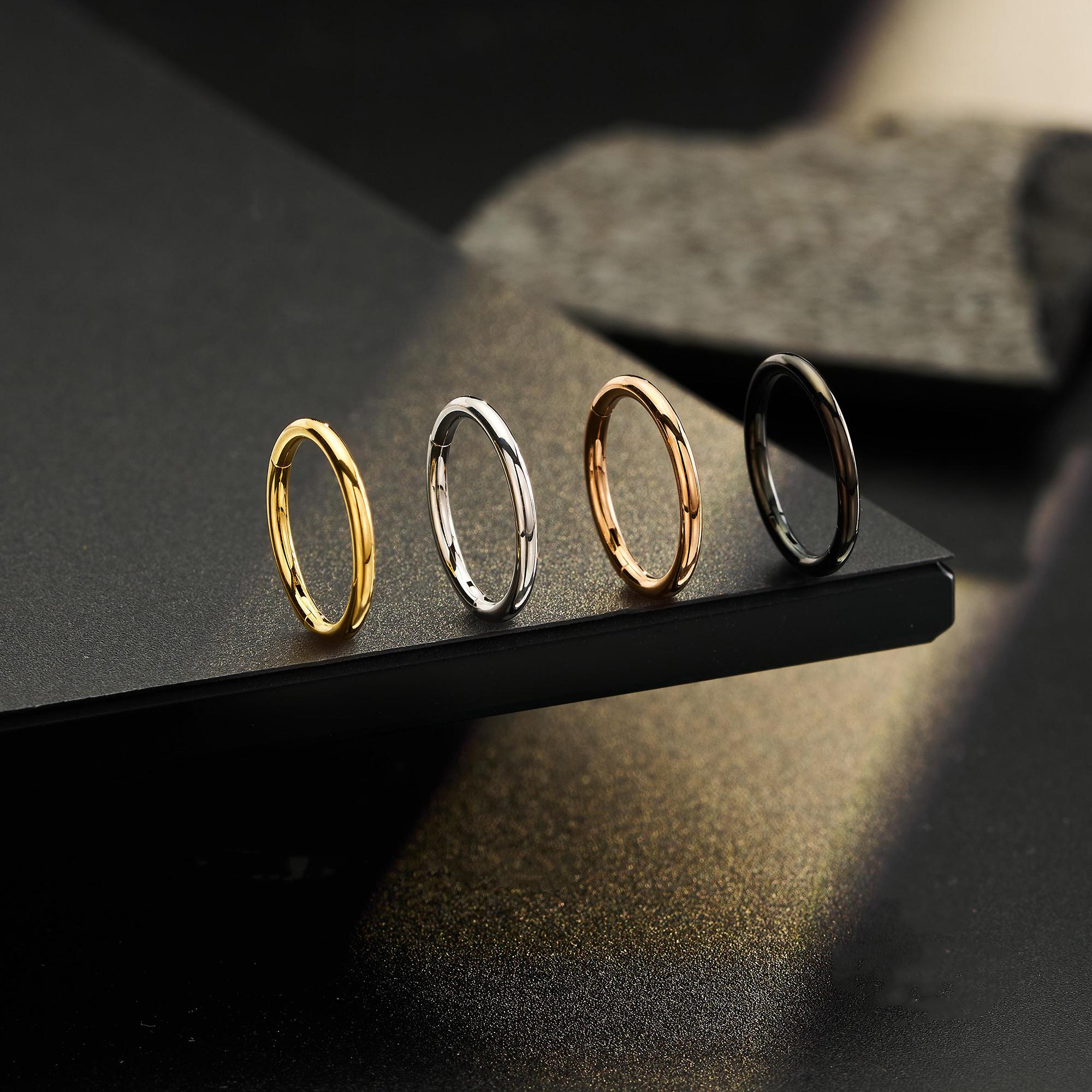 Minimalist Snake Bite Lip Rings — Subtle Edge, Bold Energy