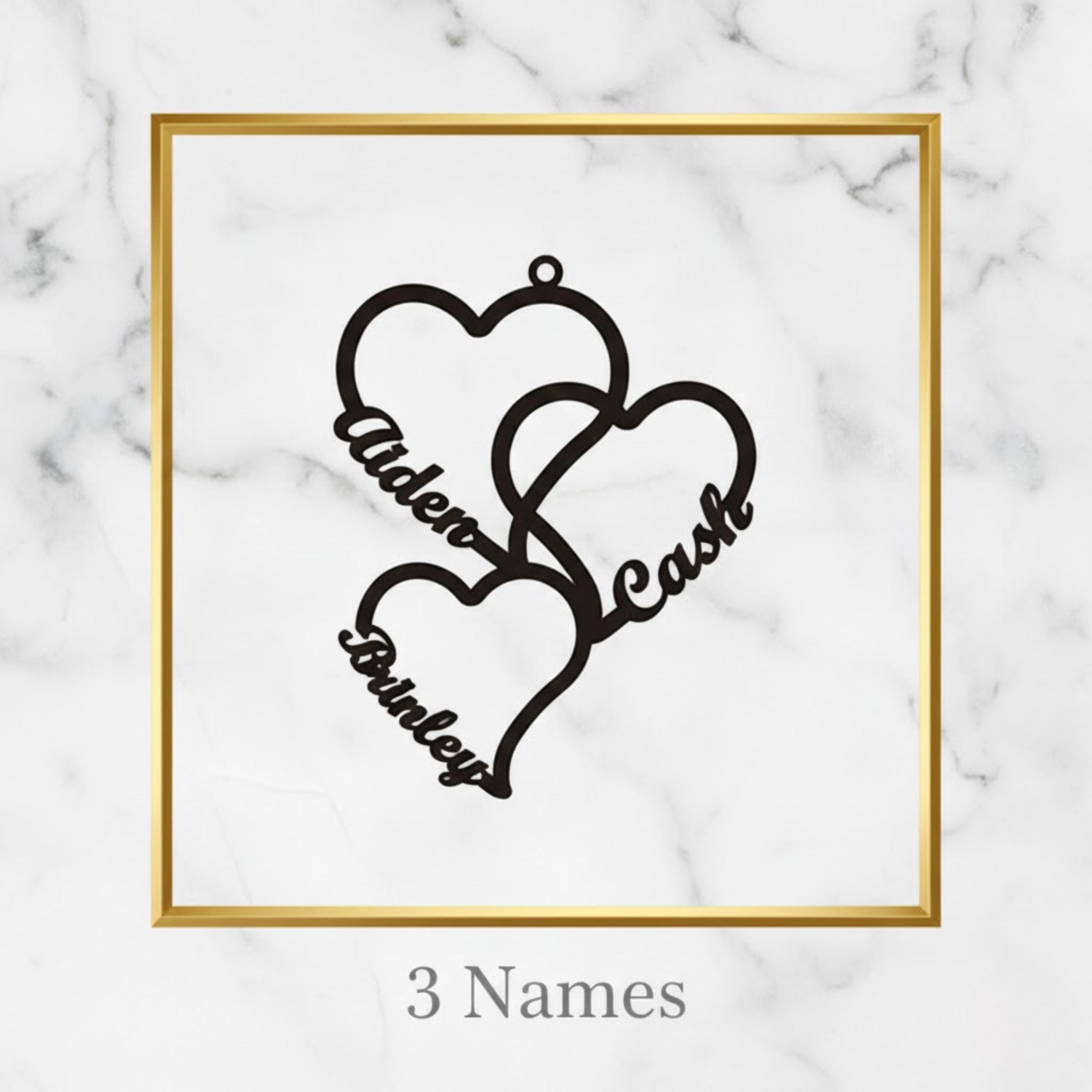 Personalized Family Necklace for Mom