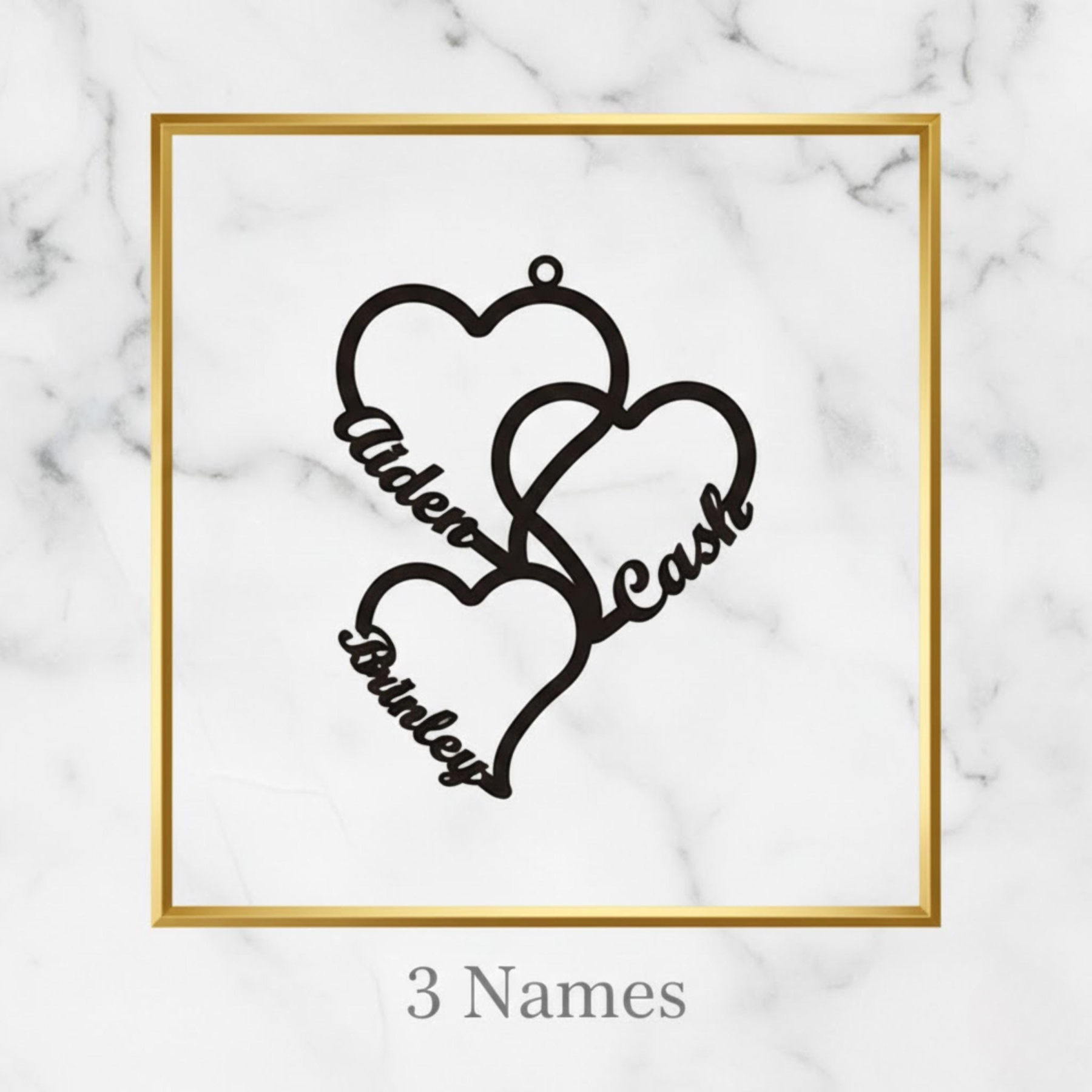 Personalized Family Necklace for Mom