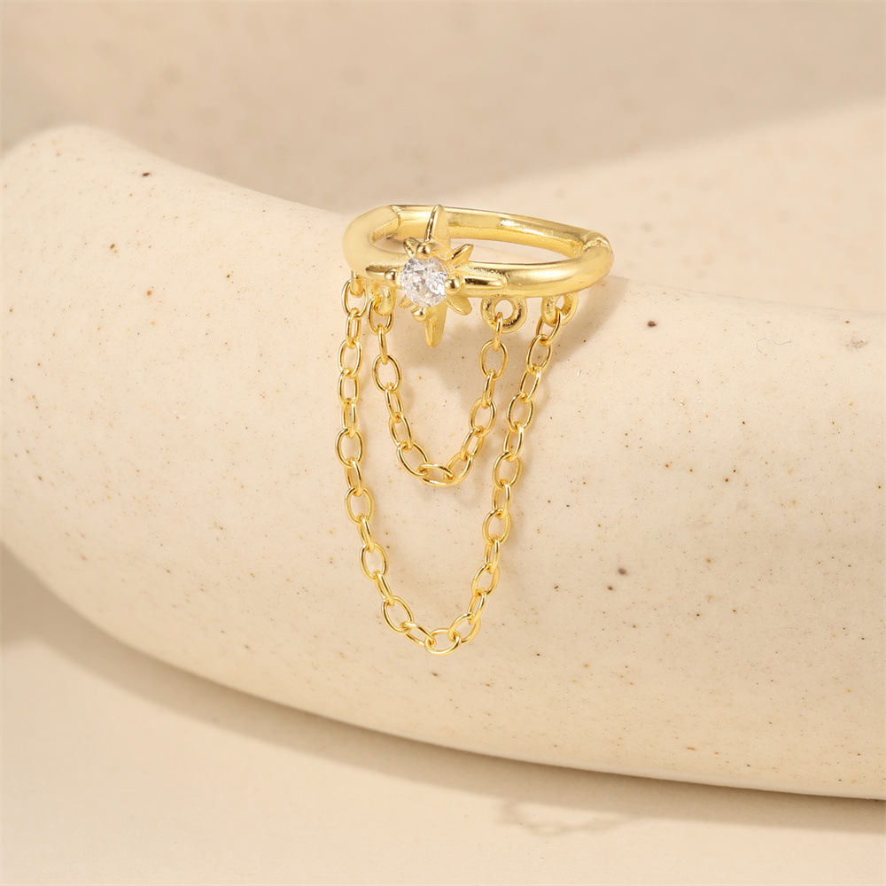 Star Double Chain Earrings — A Little Light, A Lot of Style