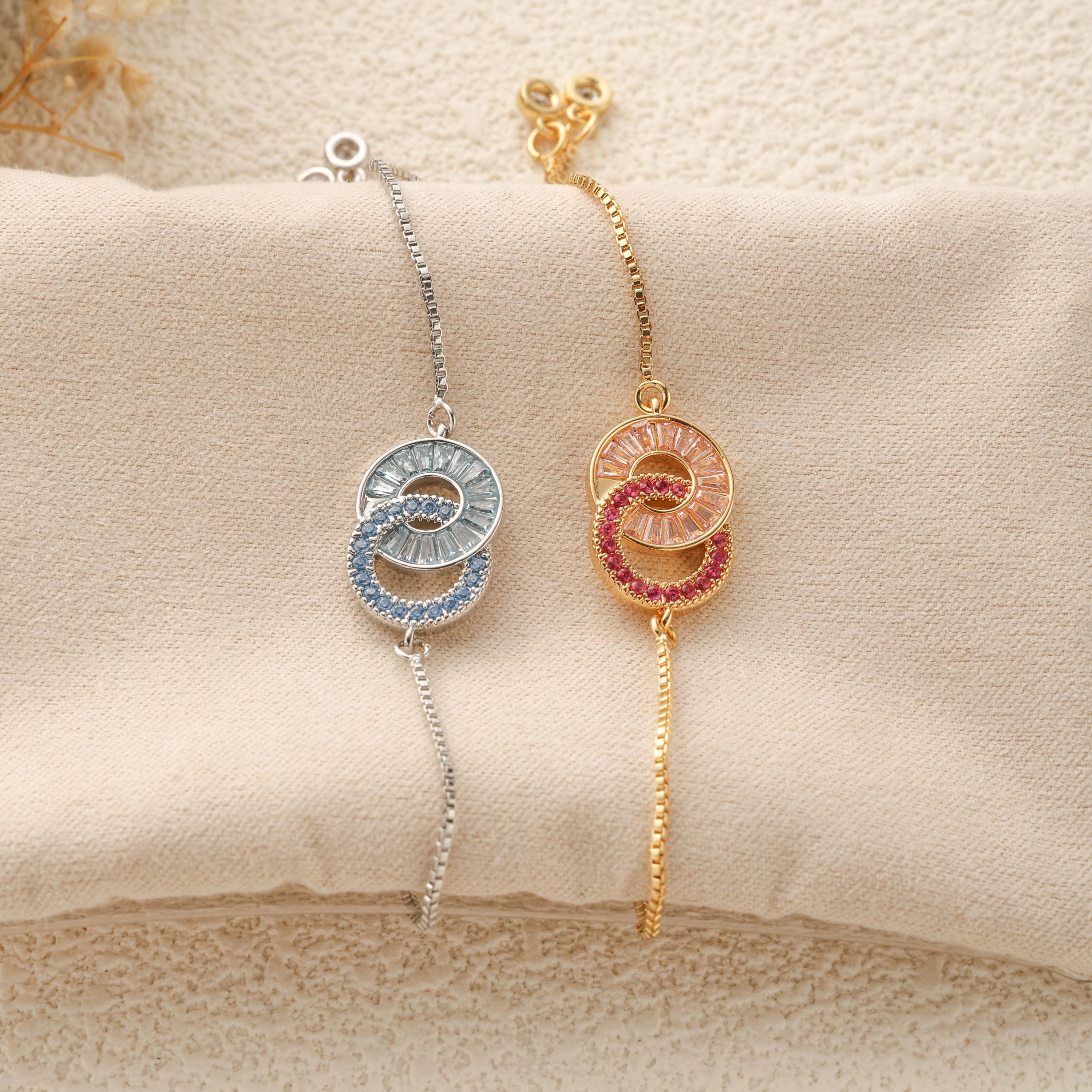 Sister Birthstone Bracelet — Forever Linked