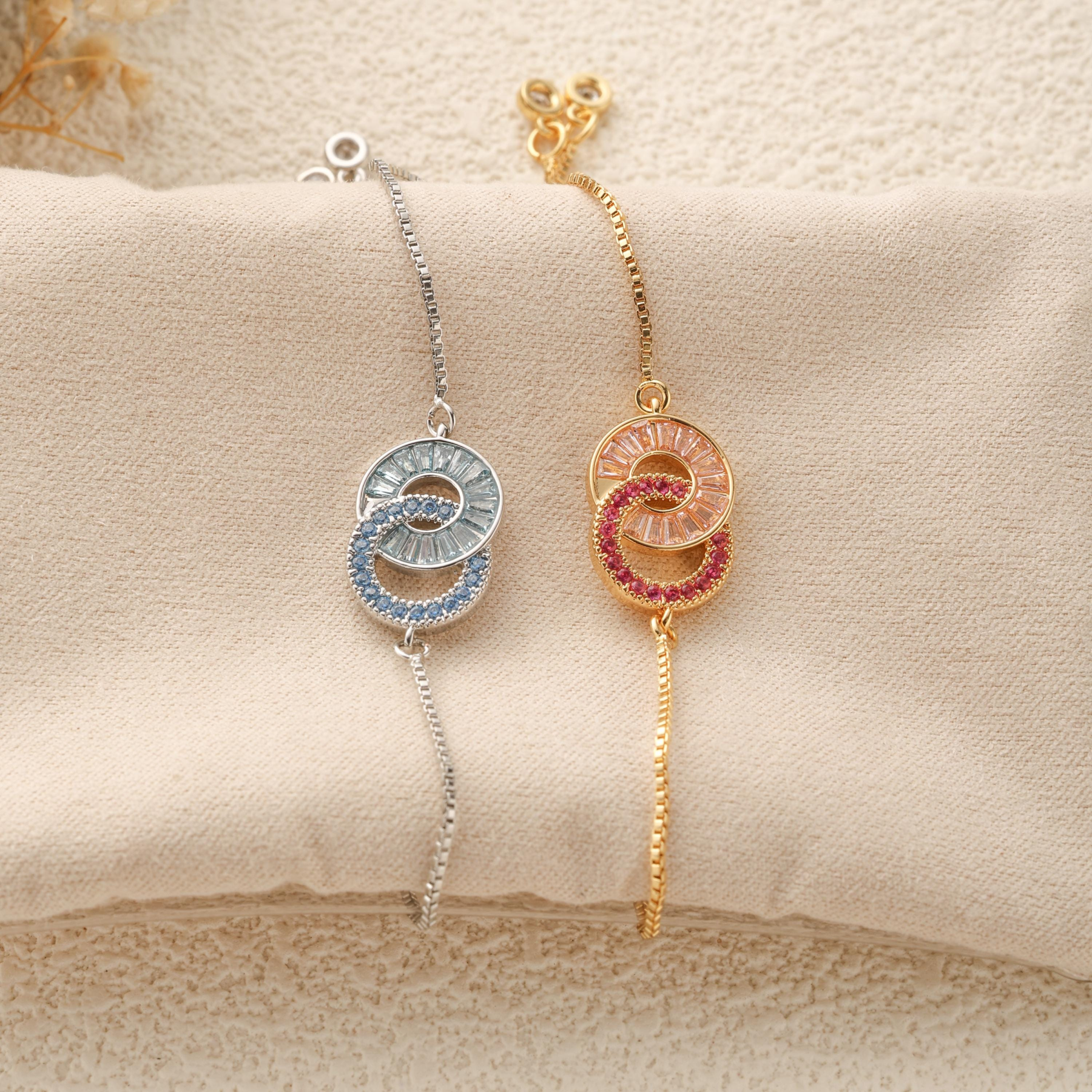 Sister Birthstone Bracelet — Forever Linked