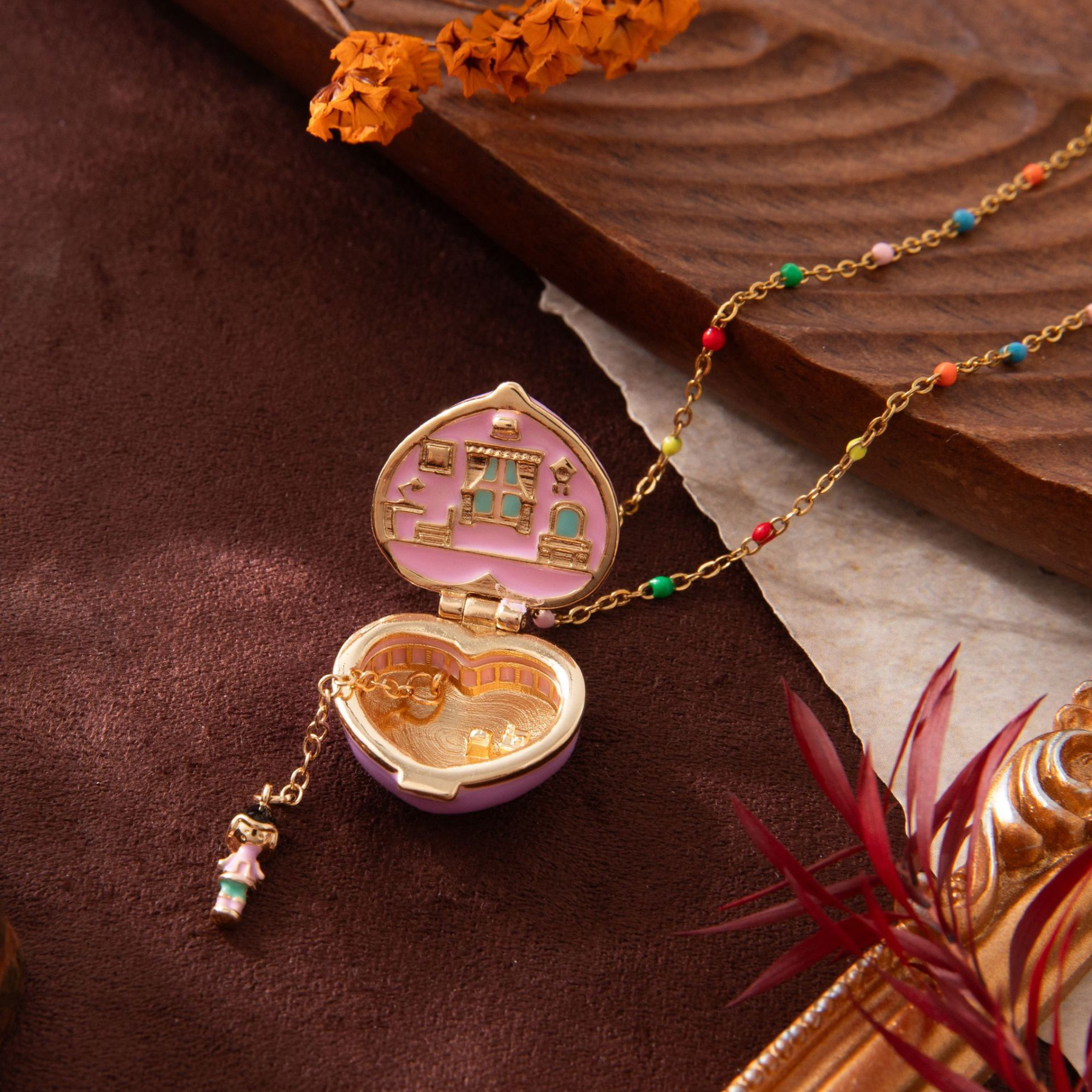 Vintage Heart Locket Necklace — A Tiny Fairytale You Can Wear