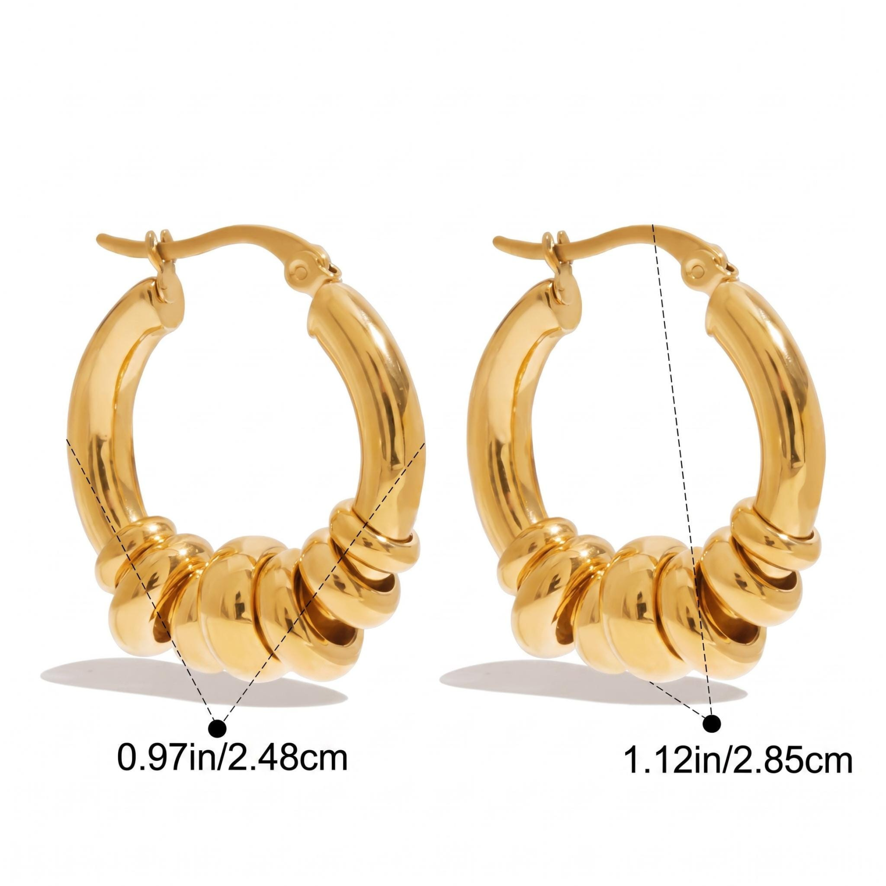 Chunky Hoop Earrings — Vintage Energy for Every Look