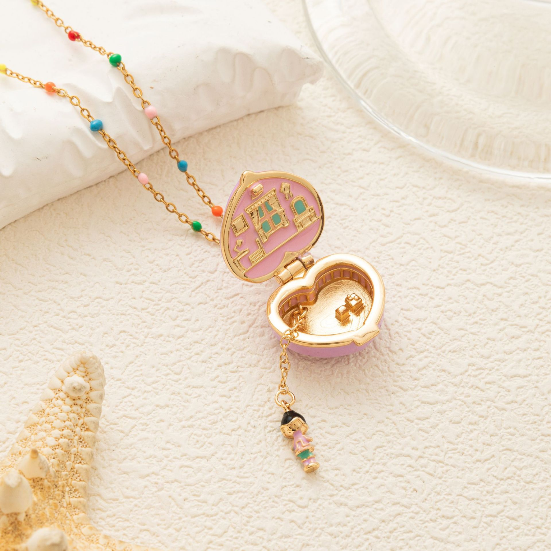 Vintage Heart Locket Necklace — A Tiny Fairytale You Can Wear
