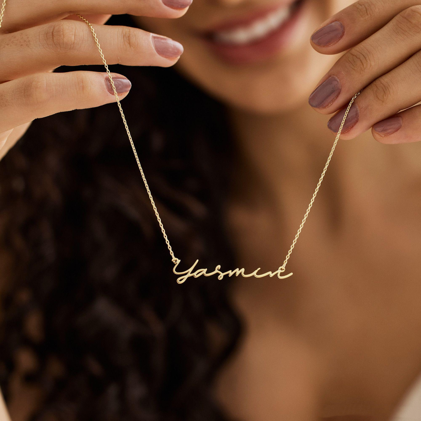 Personalized Minimalist Name Necklace