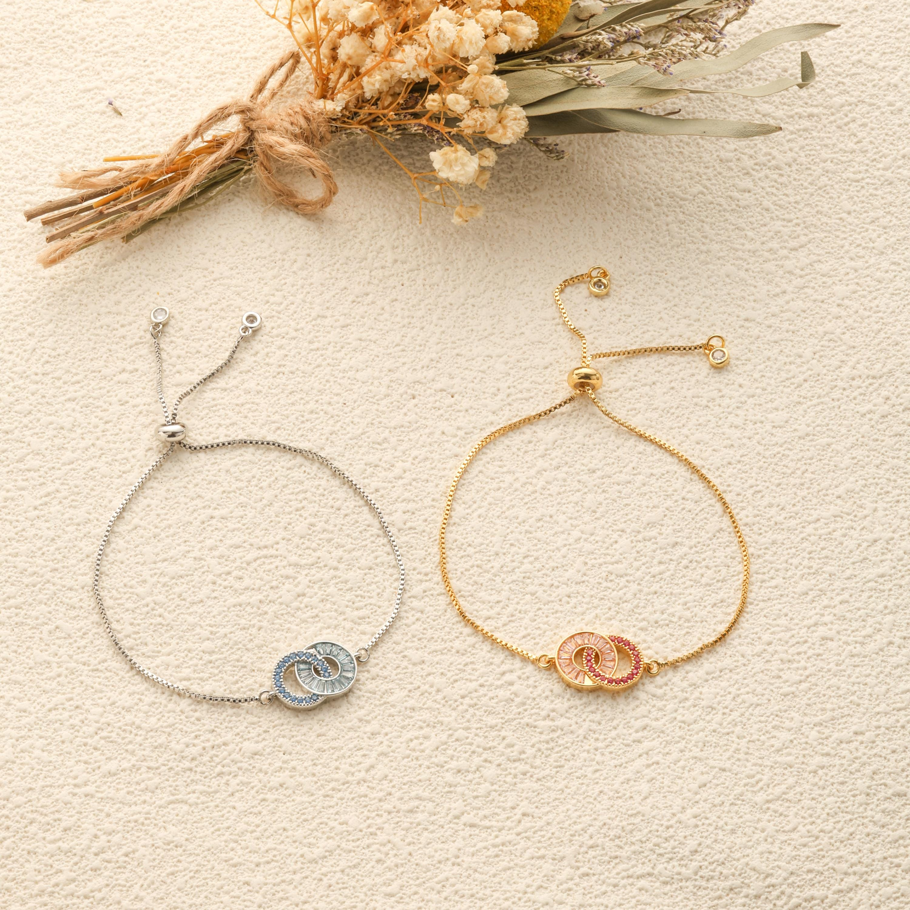 Sister Birthstone Bracelet — Forever Linked