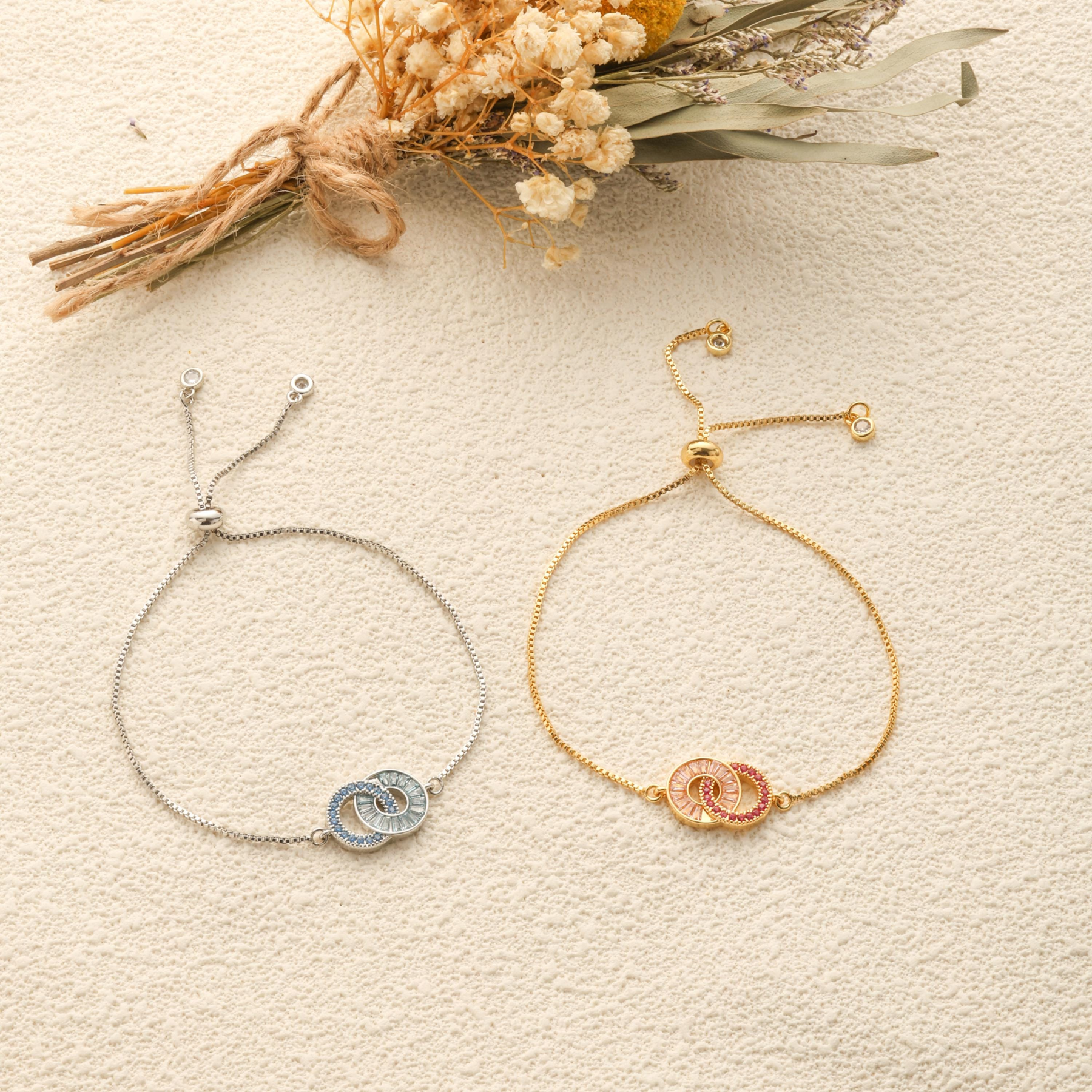 Sister Birthstone Bracelet — Forever Linked