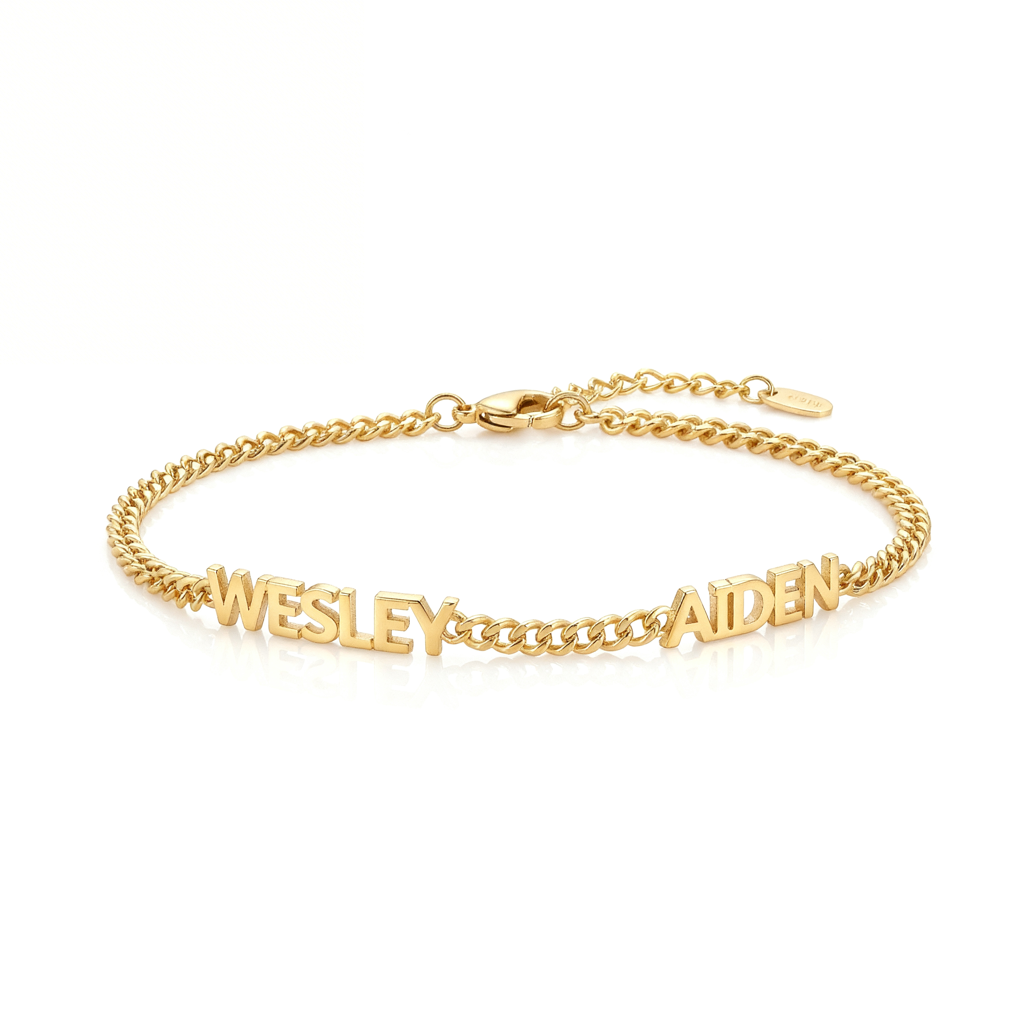 Cuban Link Name Bracelet 
