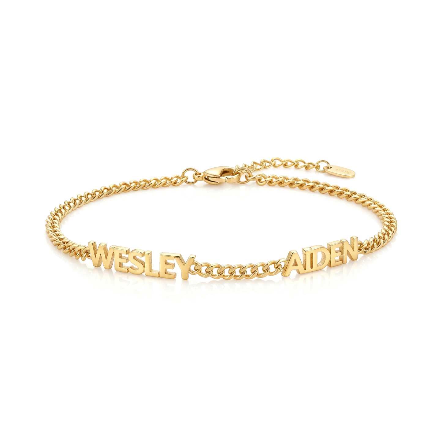Cuban Link Name Bracelet