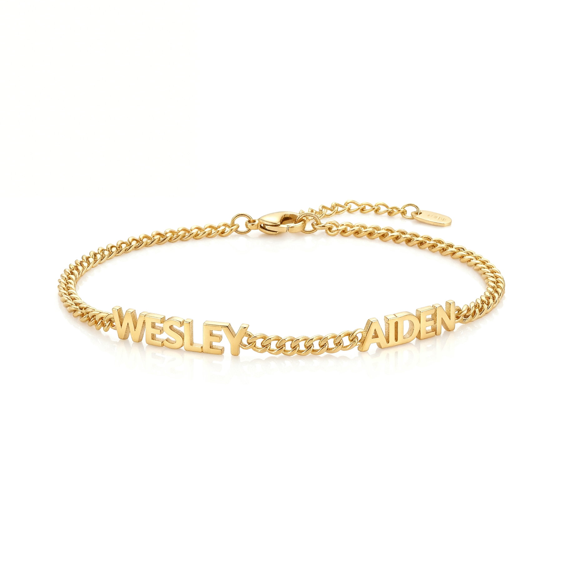 Cuban Link Name Bracelet