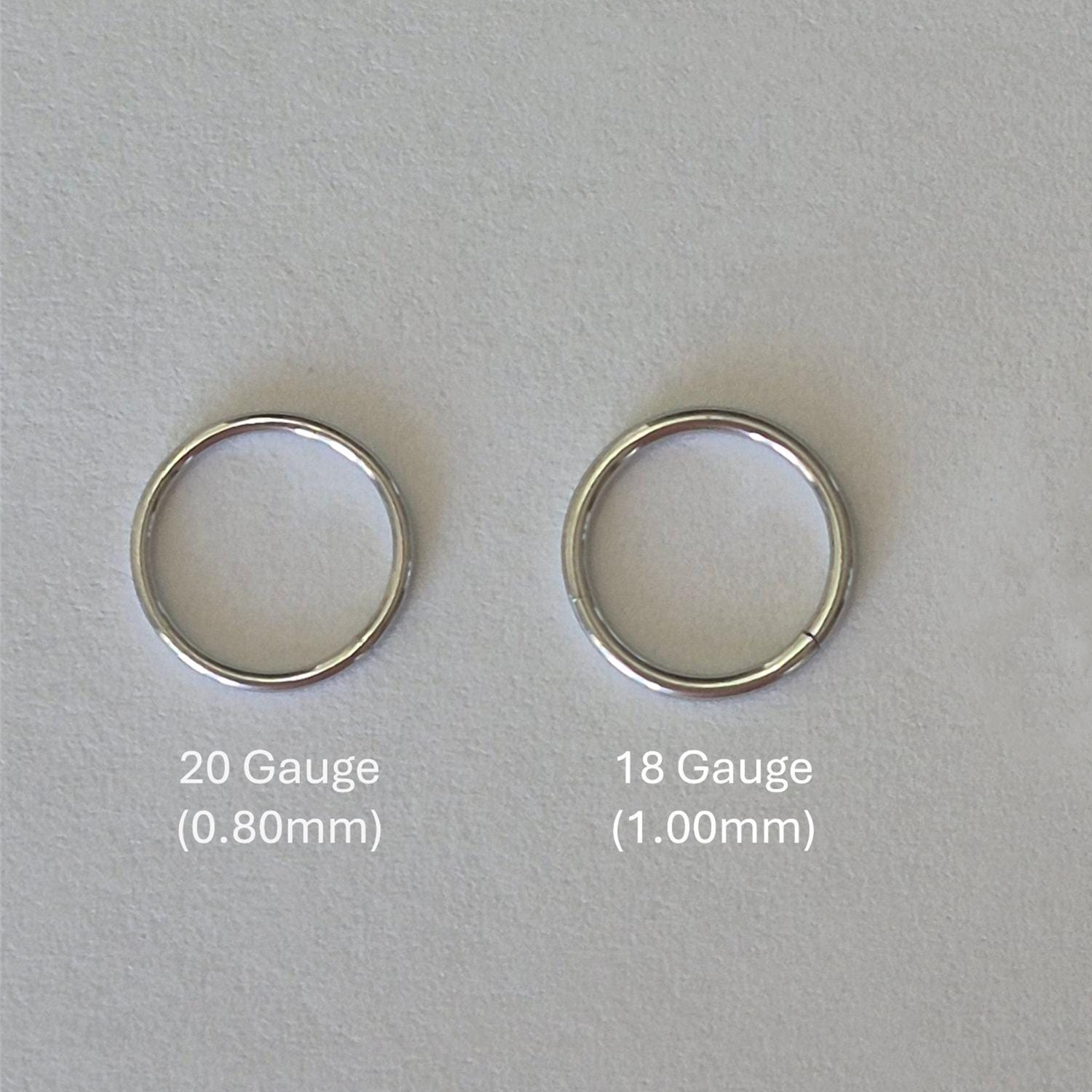 Hinged Clicker Nose Ring Earrings — Fine Lines, Endless Styling