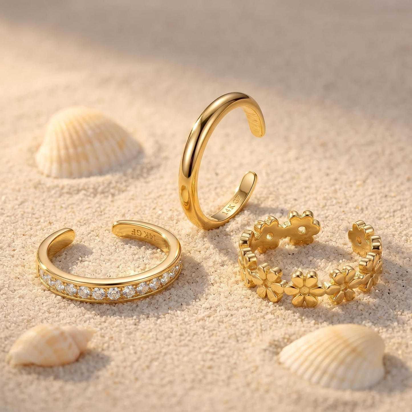 Delicate Stackable Toe Ring