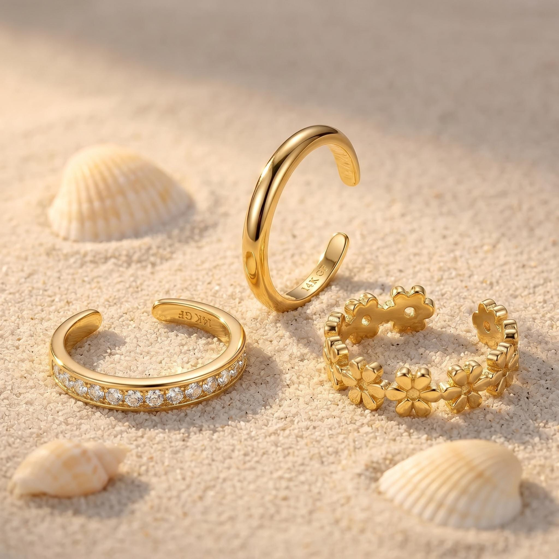 Delicate Stackable Toe Ring