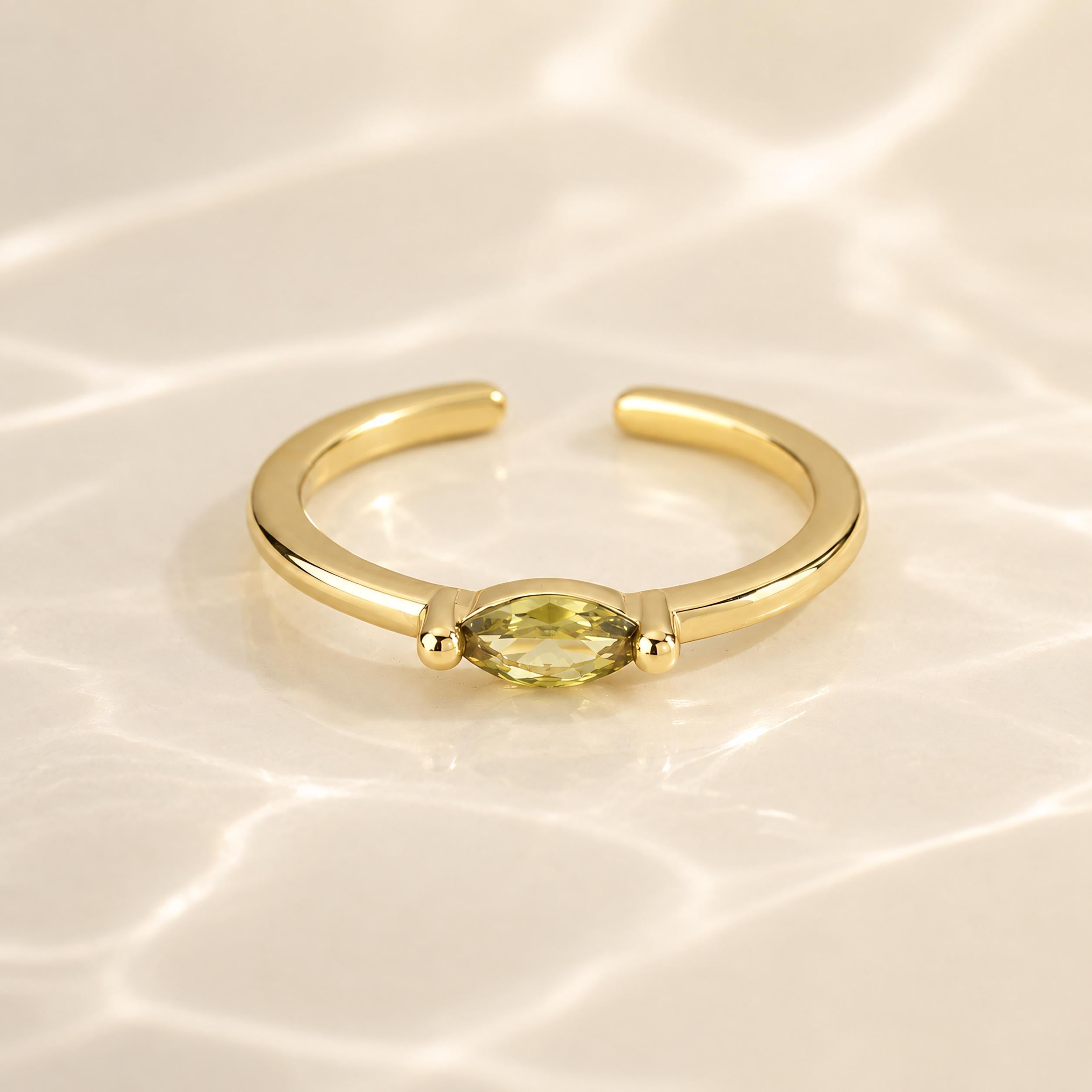 Leaf Whisper Toe Ring