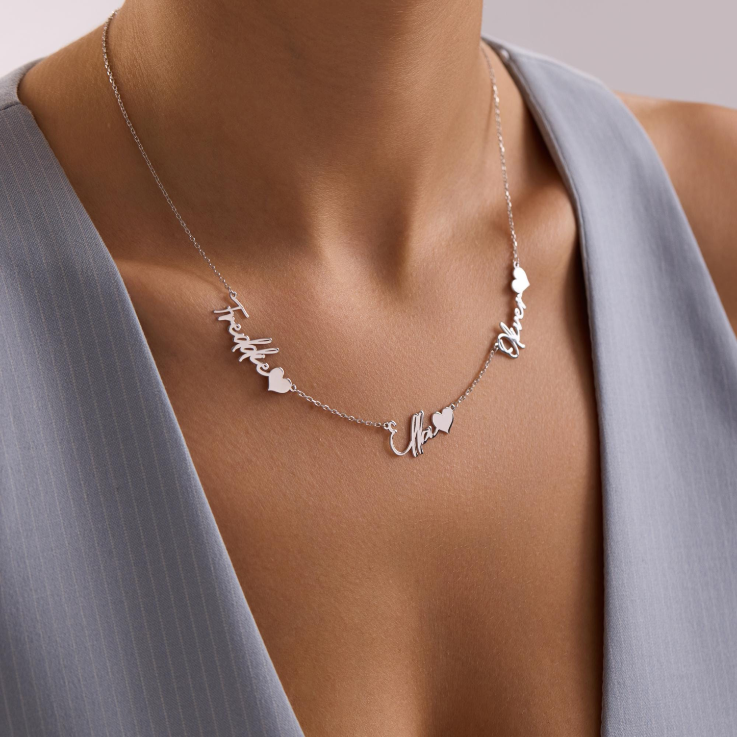 Personalized Family Name Necklace