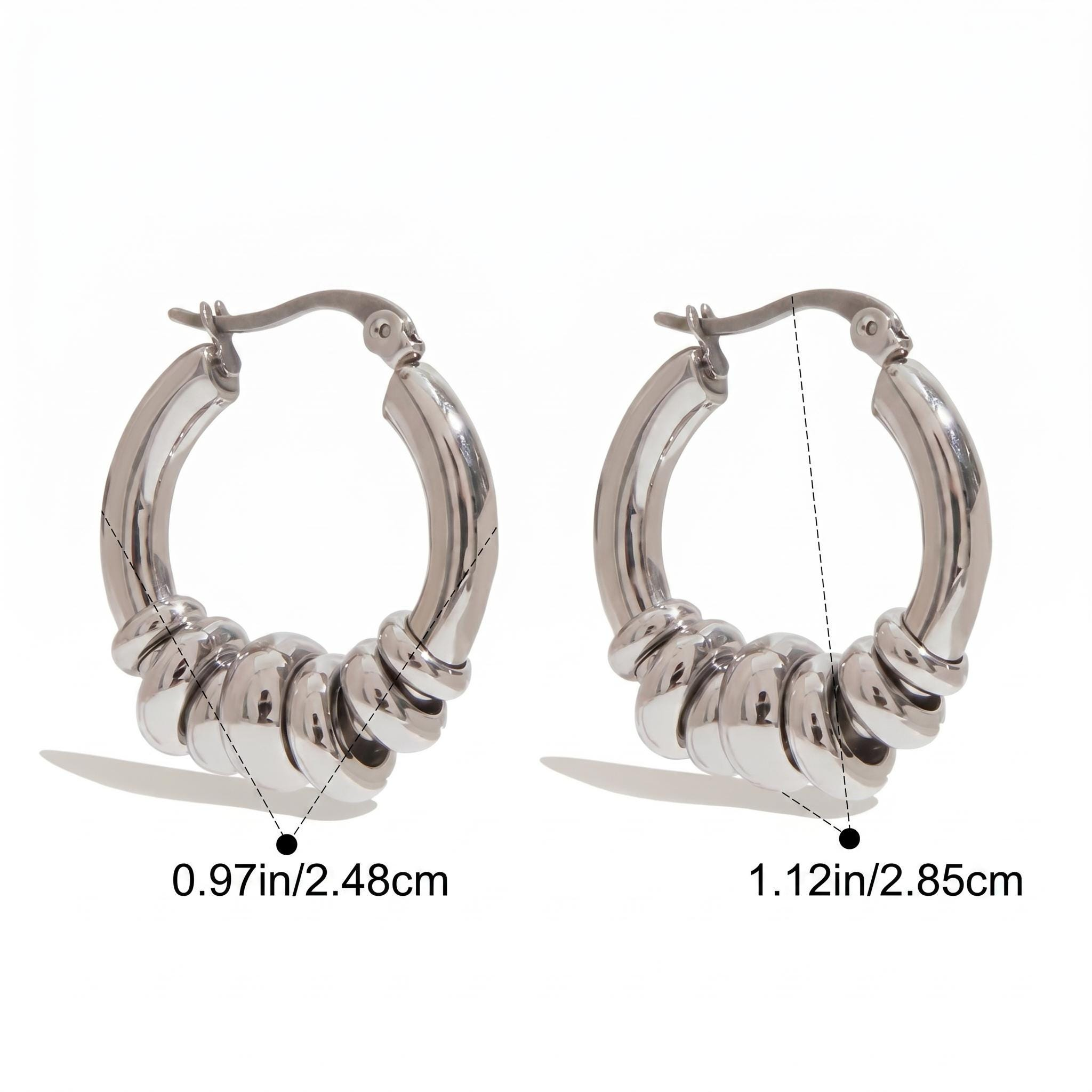 Chunky Hoop Earrings — Vintage Energy for Every Look