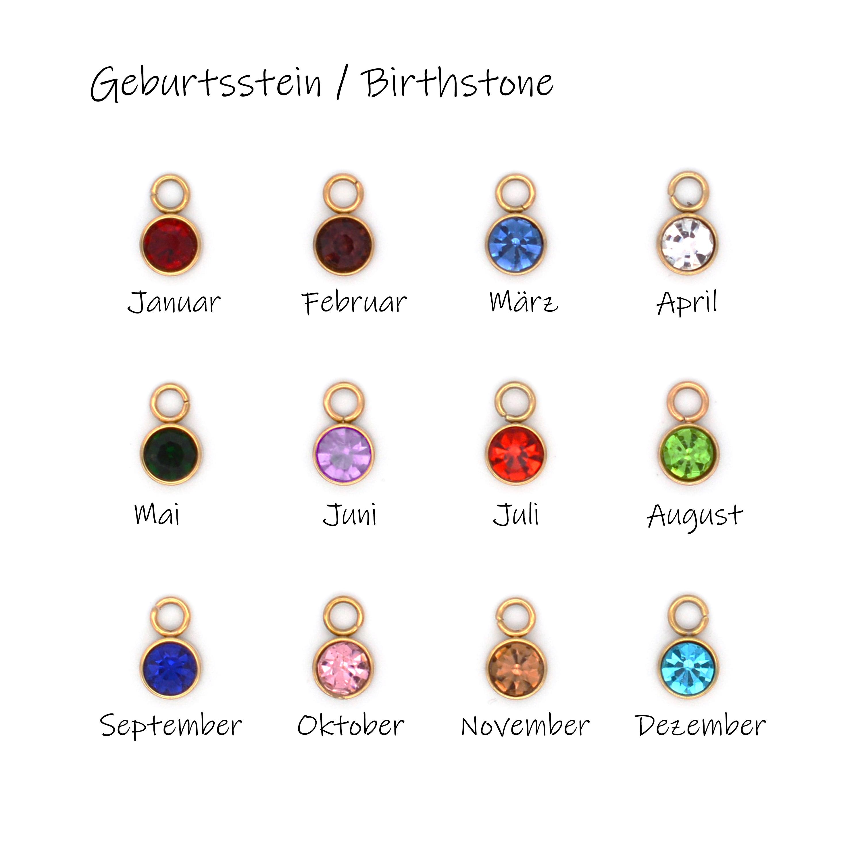 Personalized Engraved Cross & Birthstone Bracelet