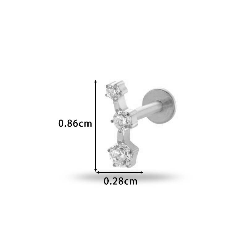 Trio Climber Labret (1 PC)
