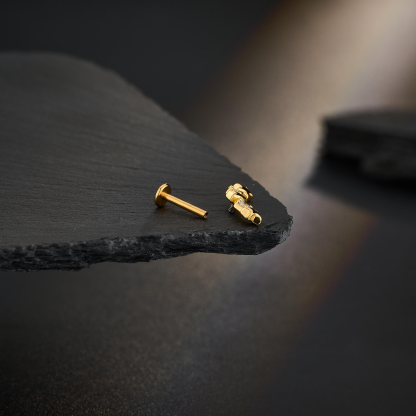 Paved Star & CZ Ear Climber(1PC)